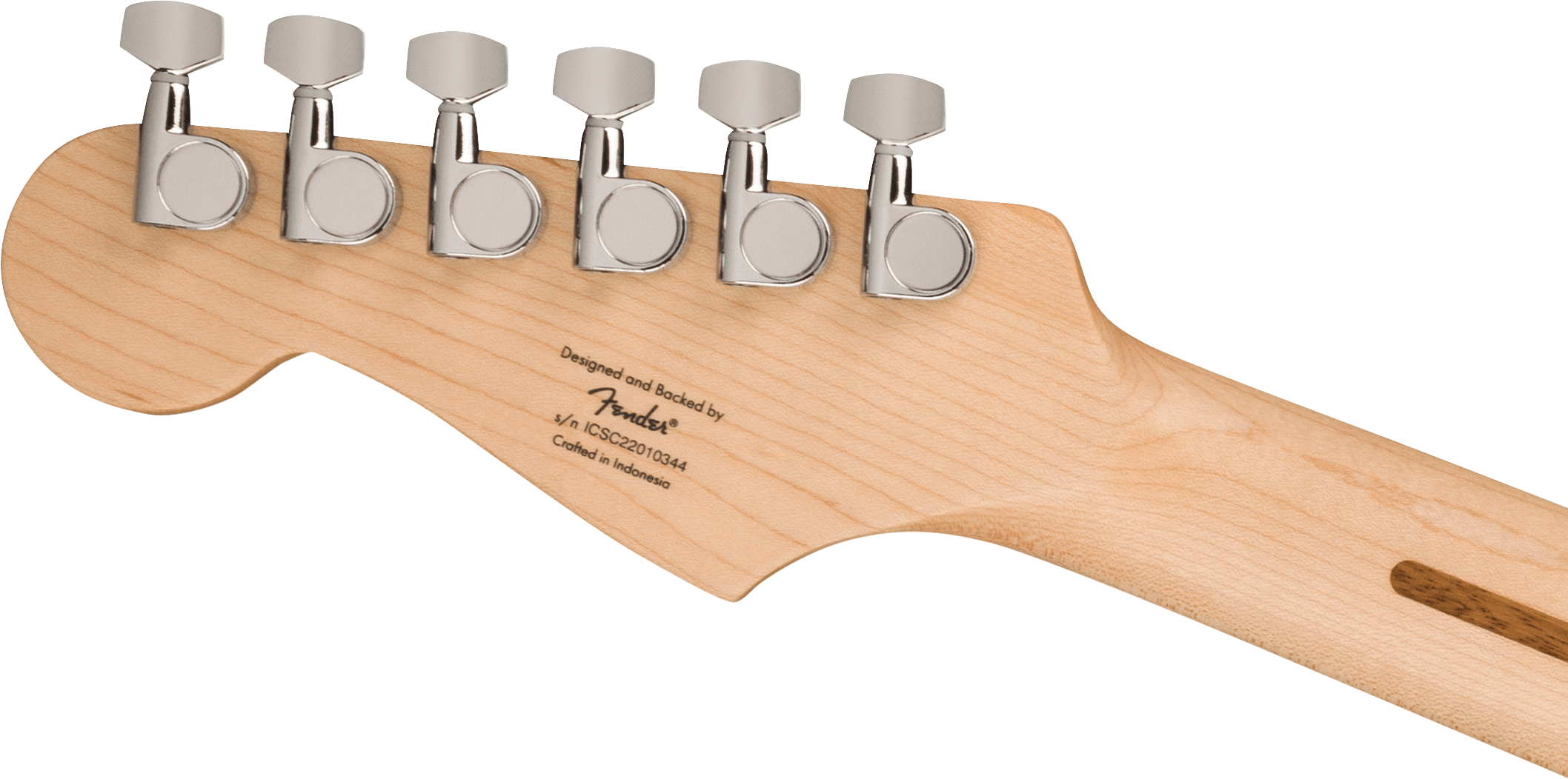 Squier® Sonic® Stratocaster® HSS, Maple Fingerboard, Black Pickguard, Black