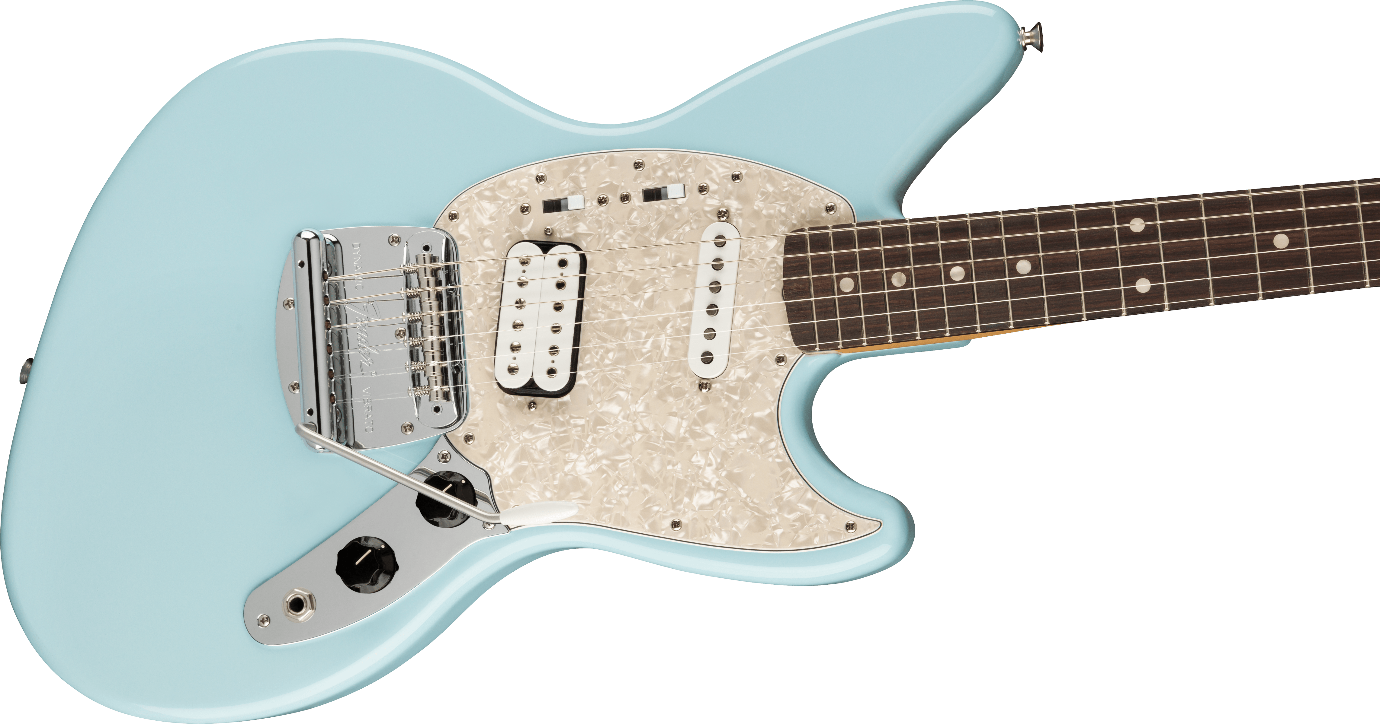 Fender® Kurt Cobain Jag-Stang®, tastiera in palissandro, Sonic Blue