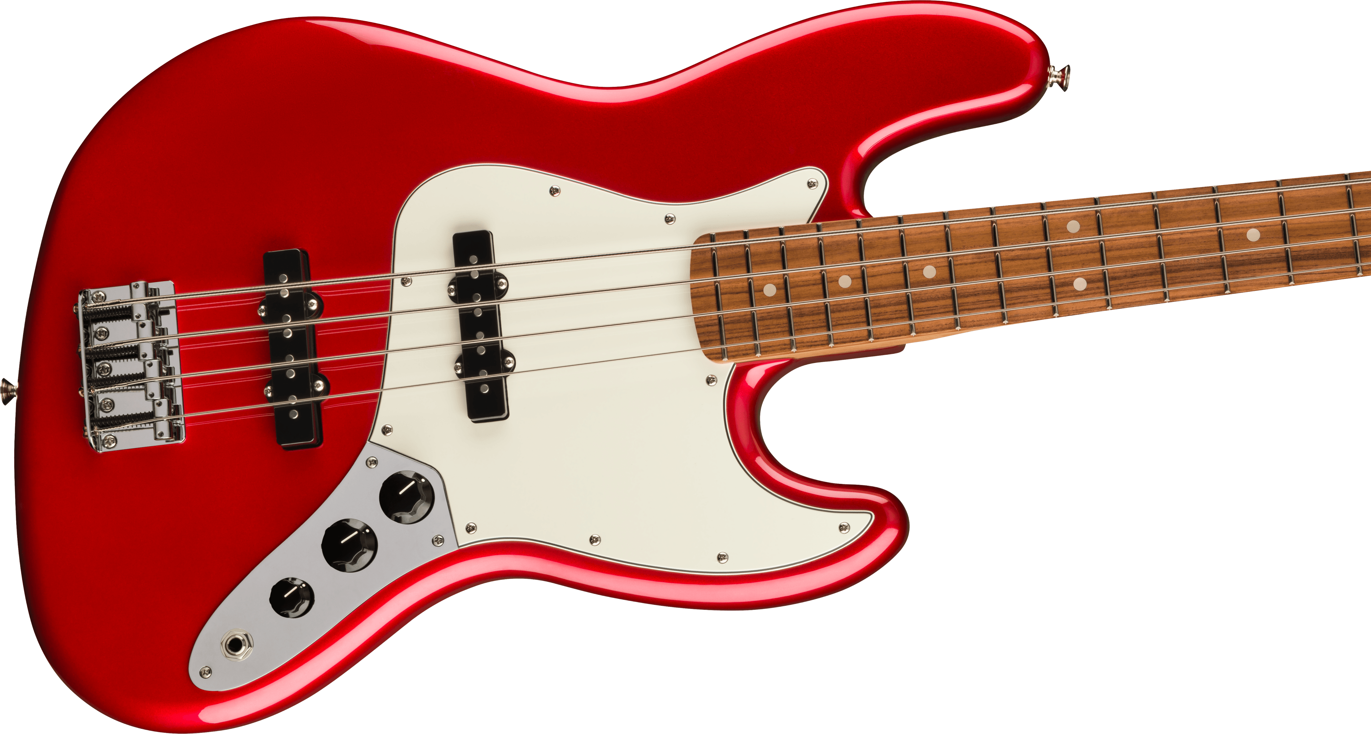 Fender® Player Jazz Bass®, Pau Ferro Fingerboard, Candy Apple Red