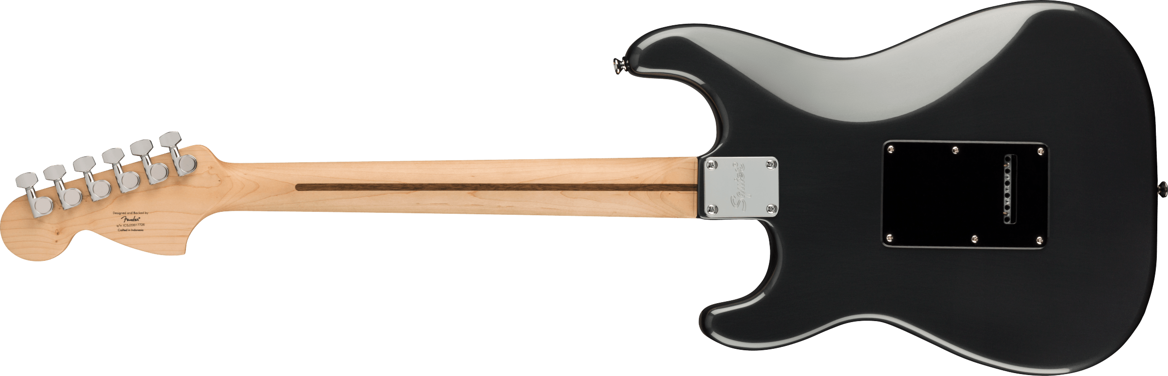 Squier® Affinity Series™ Stratocaster® HSS Pack, Laurel Fingerboard, Charcoal Frost Metallic, Gig Bag, 15G - 230V EU