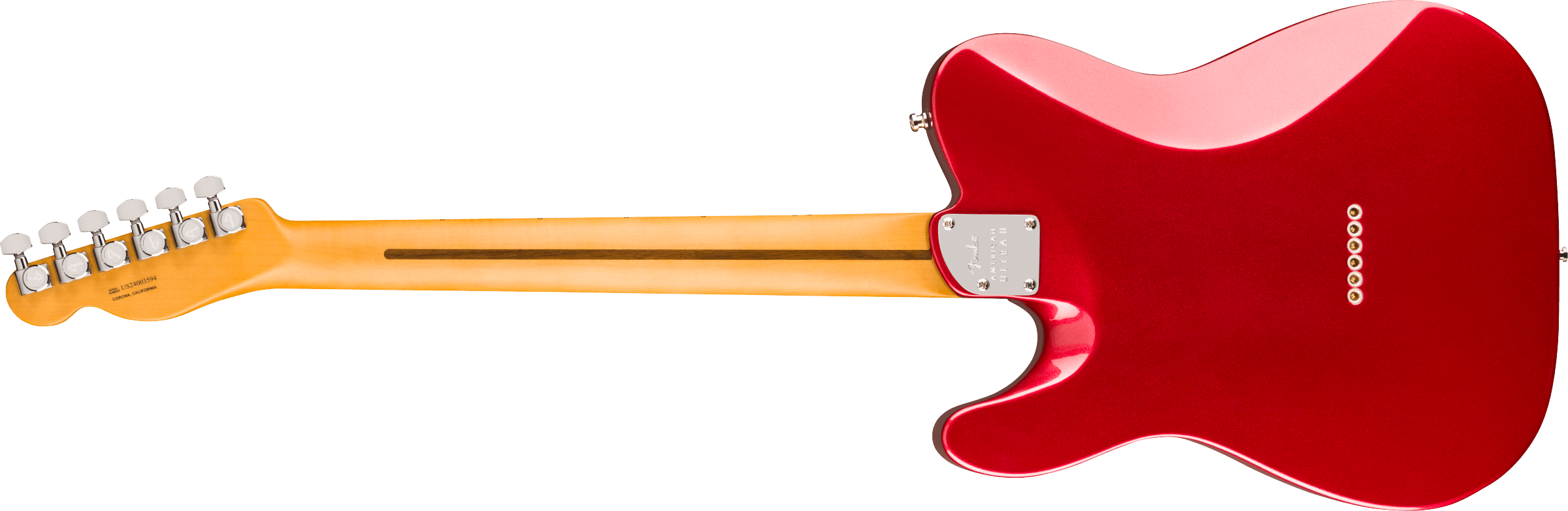 Fender® American Ultra II Telecaster®, Maple Fingerboard, Sinister Red
