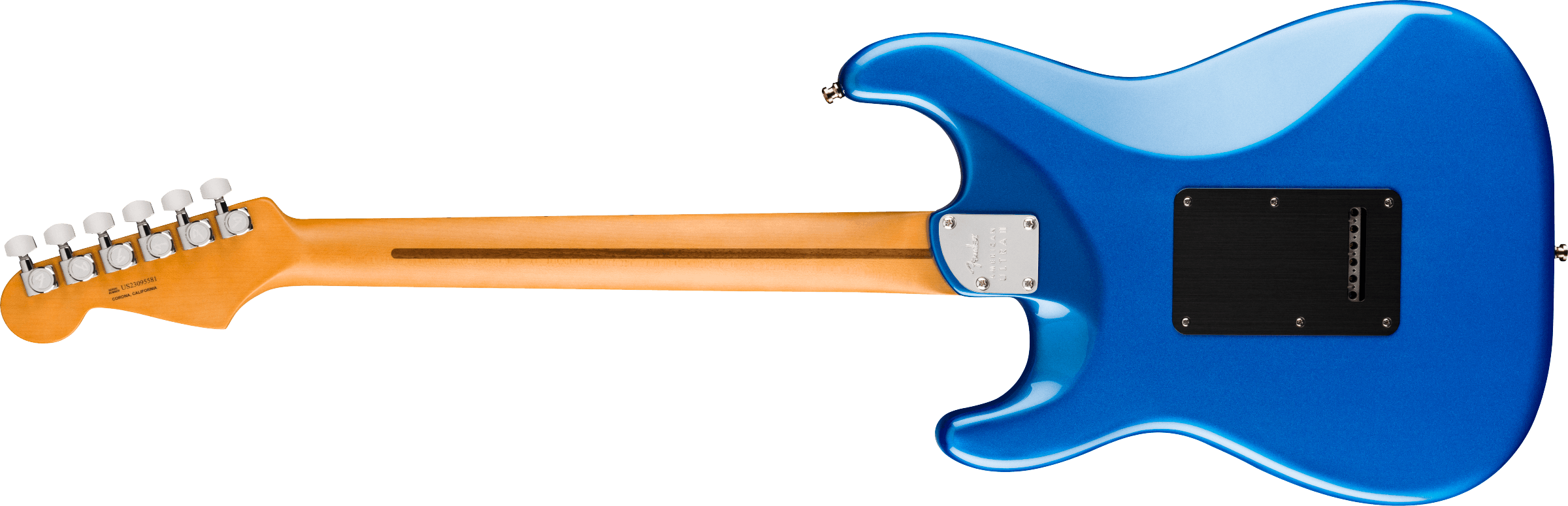 Fender® American Ultra II Stratocaster®, Ebony Fingerboard, Noble Blue
