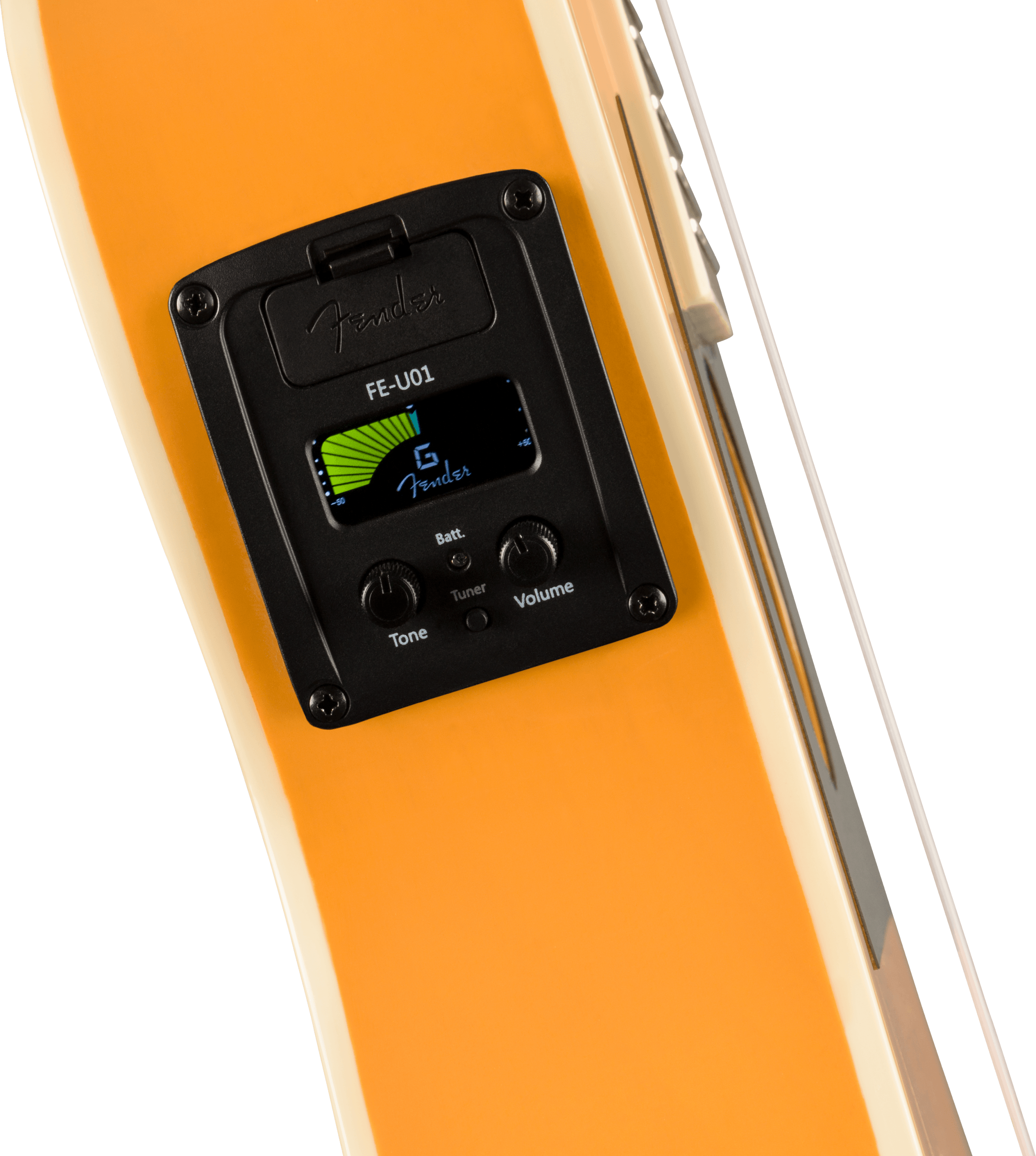 Fender® Fullerton Tele® Uke, Butterscotch Blonde