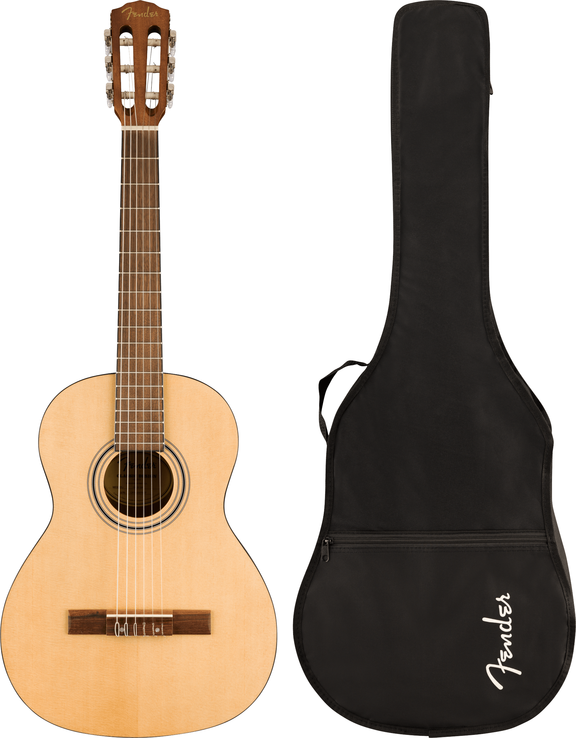 Fender® CN-30 Nylon 3/4, Walnut Fingerboard, Natural