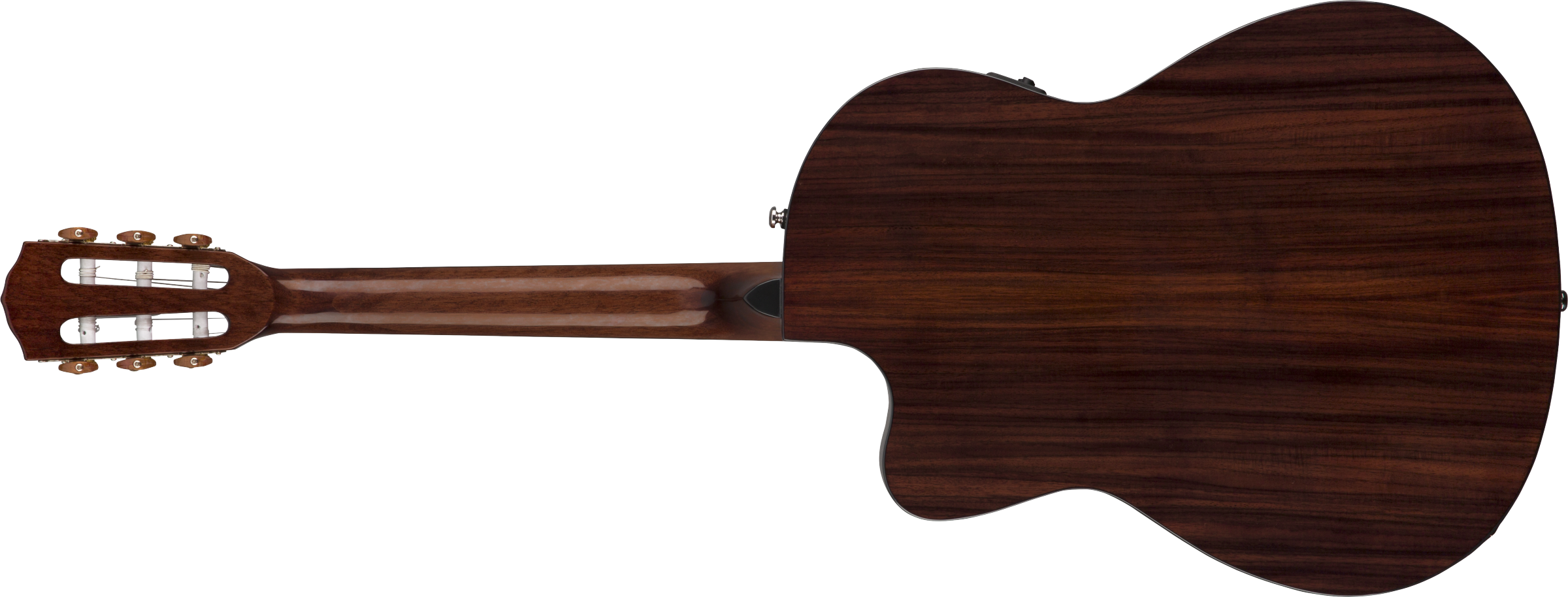 Fender® CN-140SCE Nylon Thinline, Walnut Fingerboard, Natural w/Case
