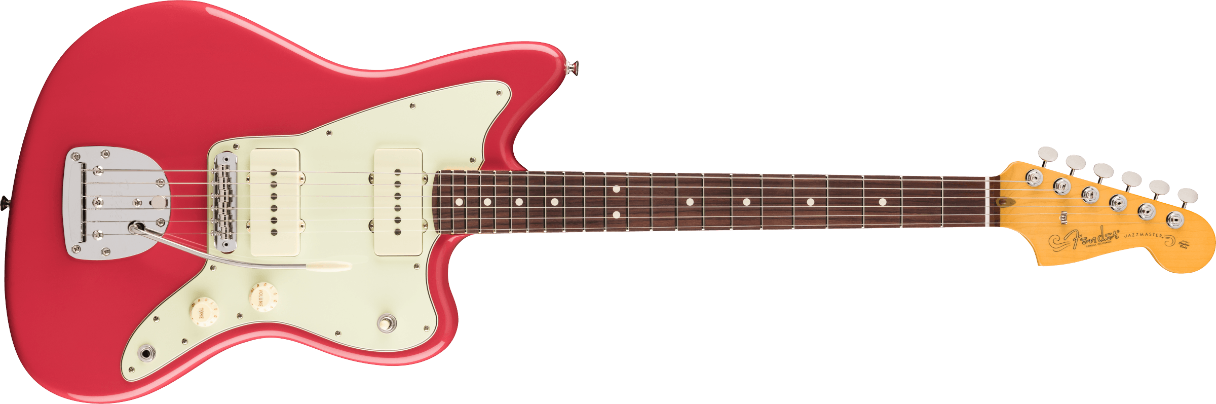 Fender® American Professional Classic Jazzmaster®, Rosewood Fingerboard, Faded Dakota Red