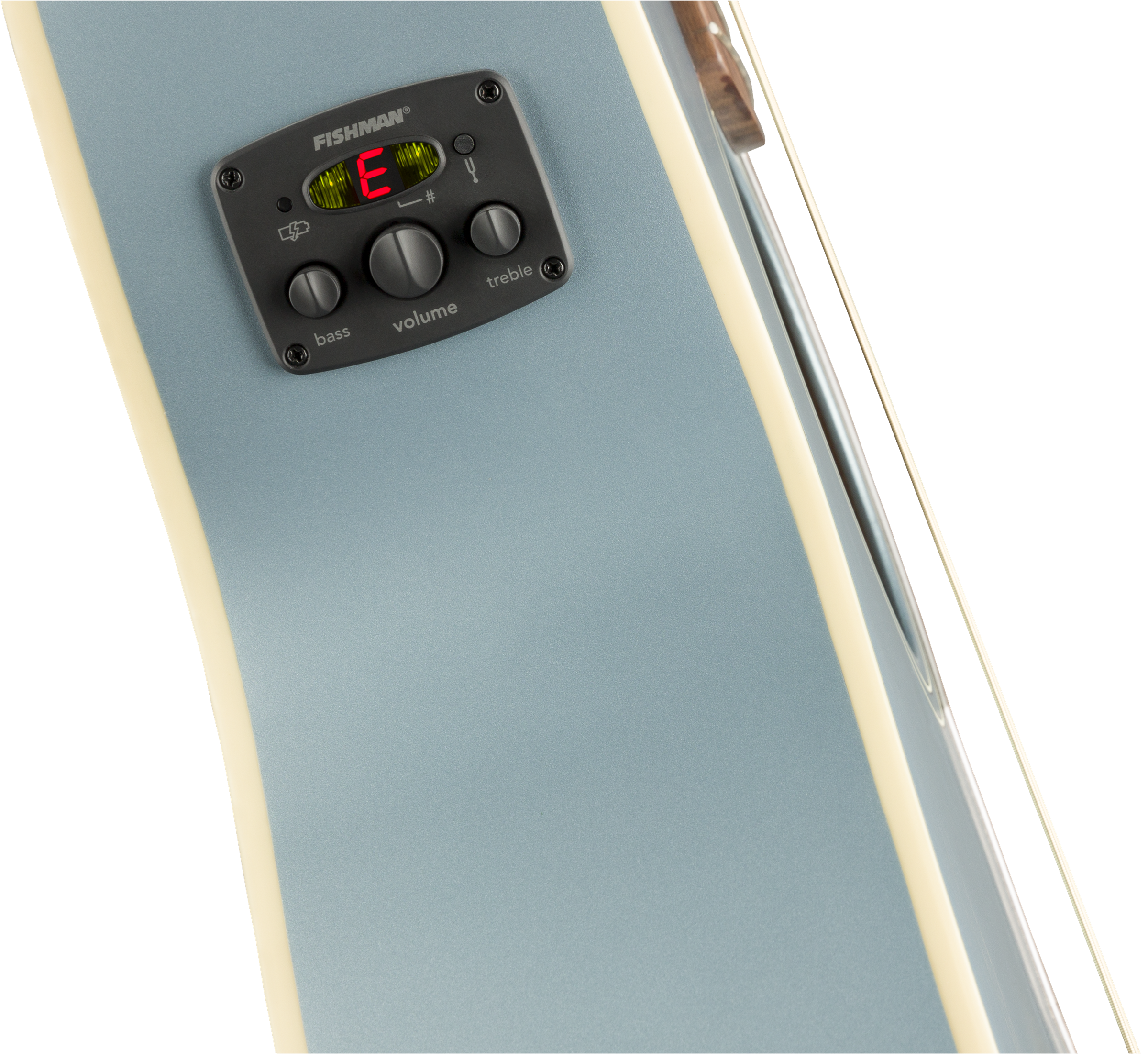 Fender® Newporter Player, Walnut Fingerboard, Ice Blue Satin