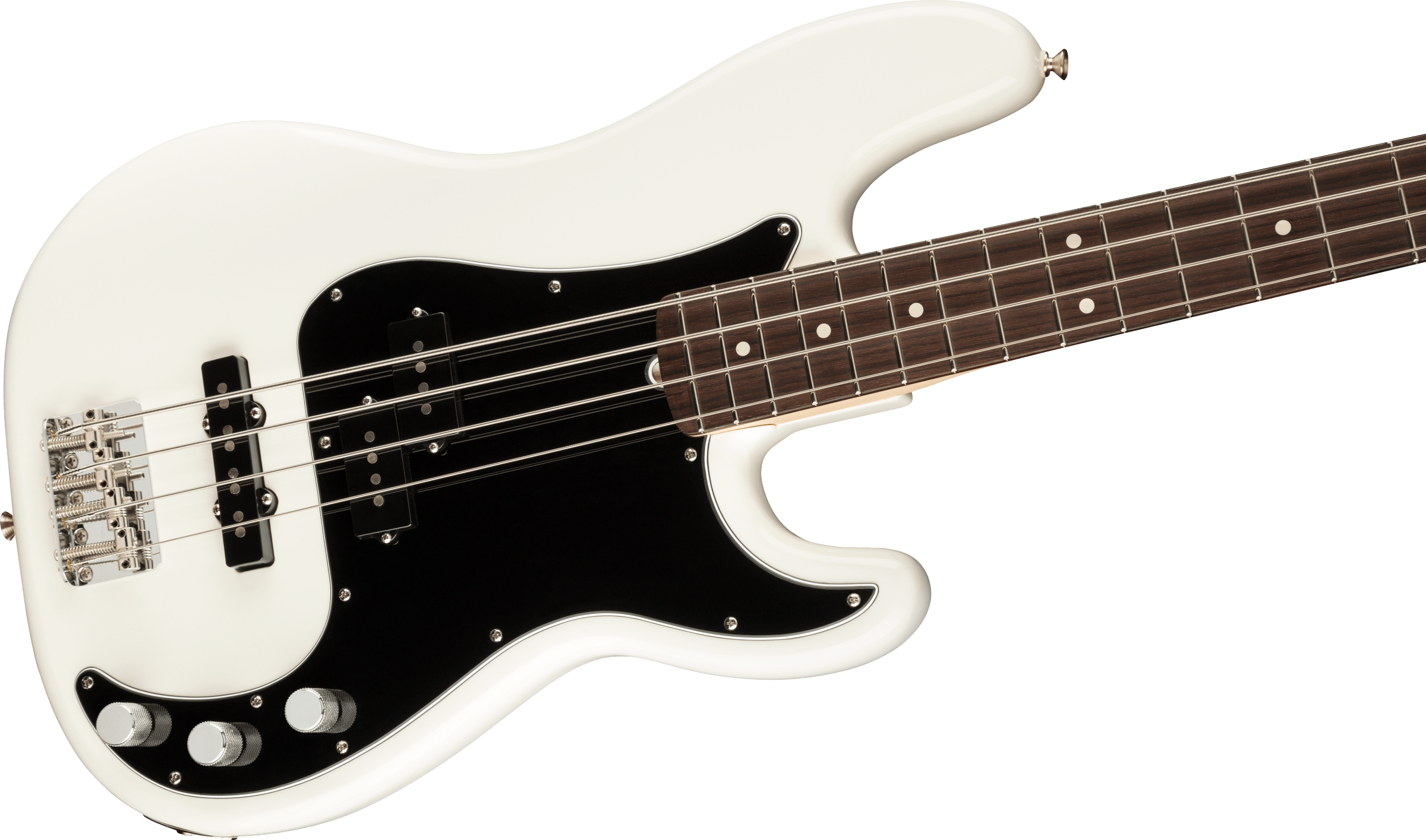 Fender® American Performer Precision Bass®, Rosewood Fingerboard, Arctic White