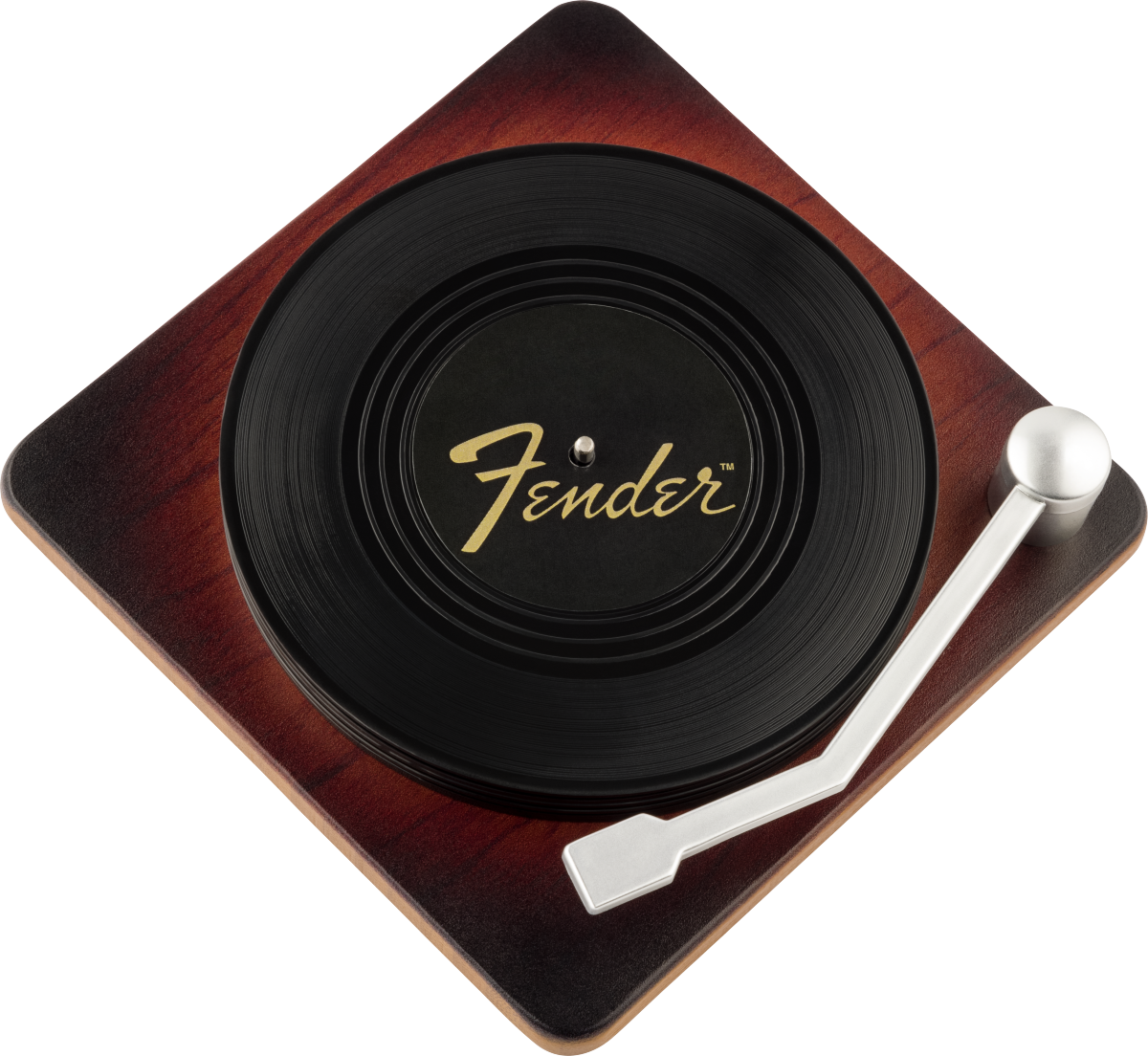 Fender® Sunburst Turntable Coaster Set