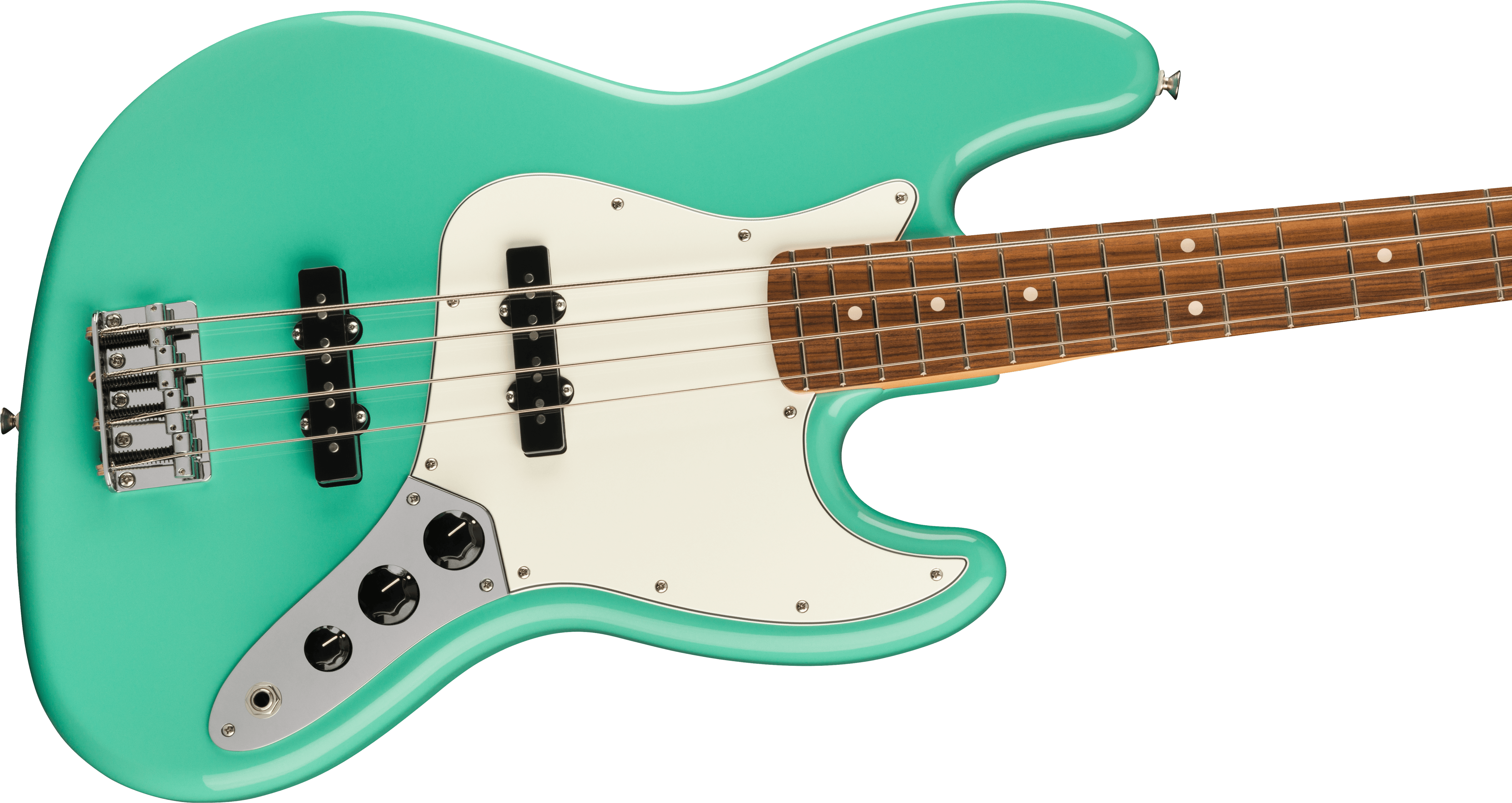 Fender® Player Jazz Bass®, Pau Ferro Fingerboard, Sea Foam Green