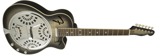 Fender® Roosevelt Resonator, Rosewood Fingerboard, Moonlight Burst
