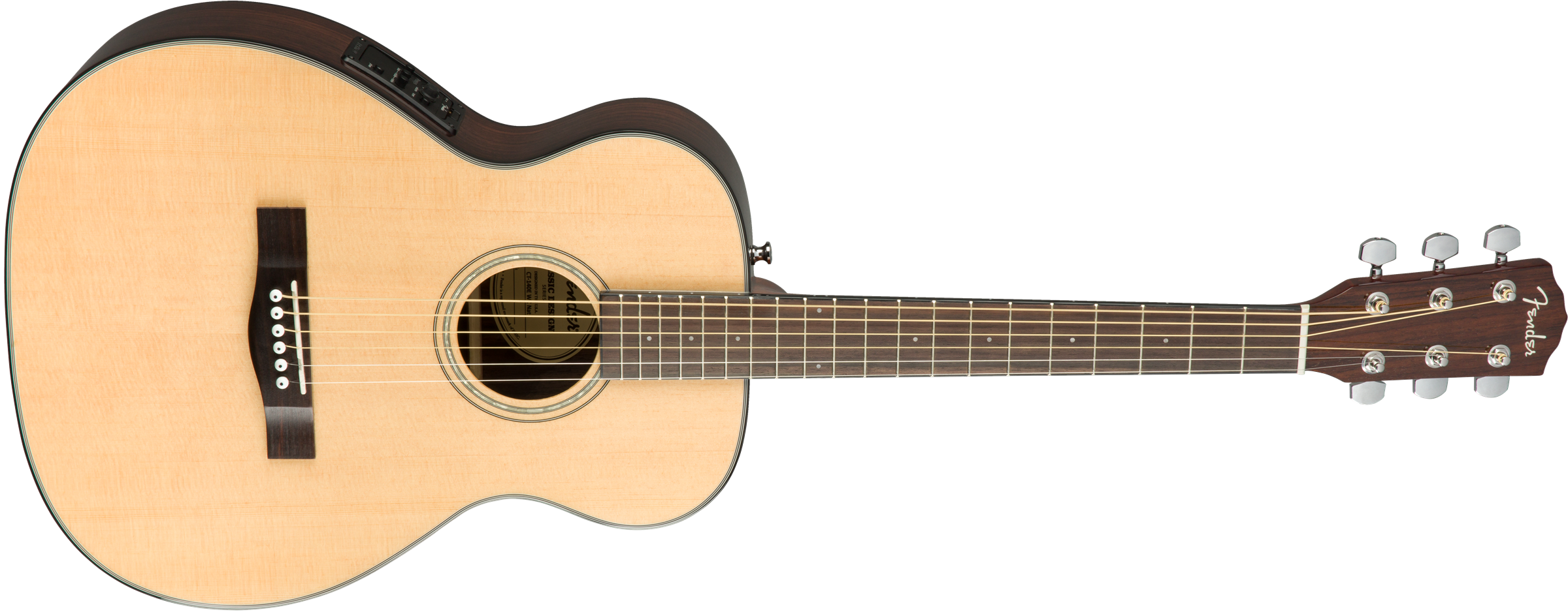 Fender® CT-140SE Natural, with case