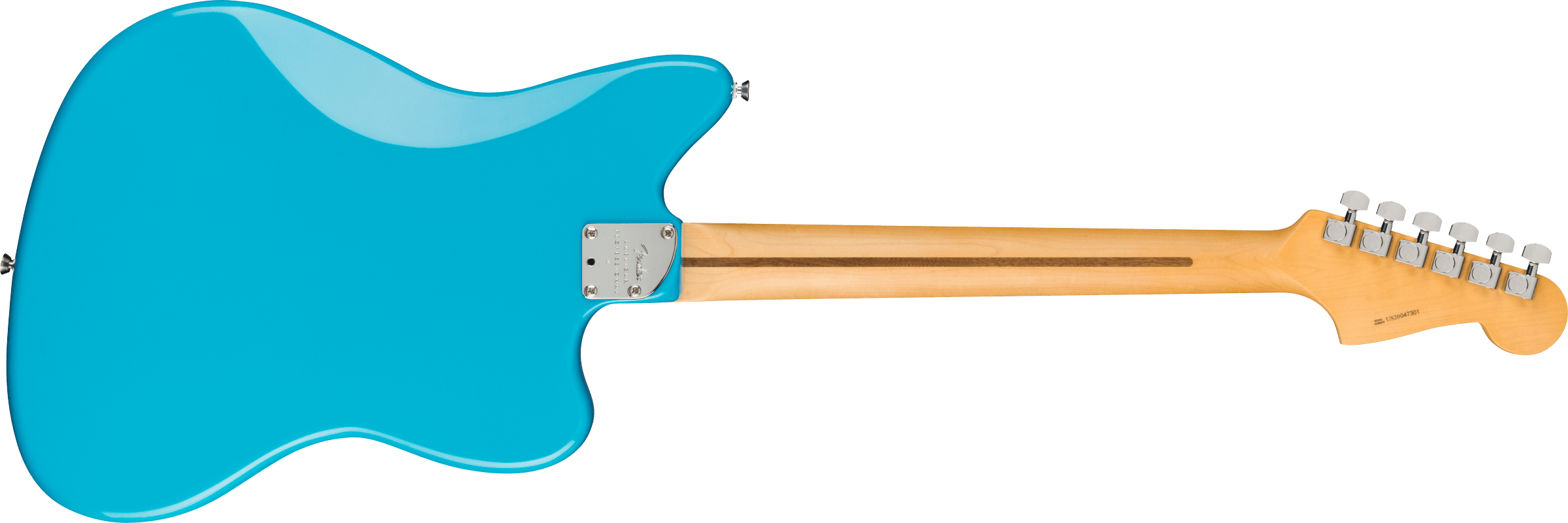 Fender® American Professional II Jazzmaster® Left-Hand, Maple Fingerboard, Miami Blue