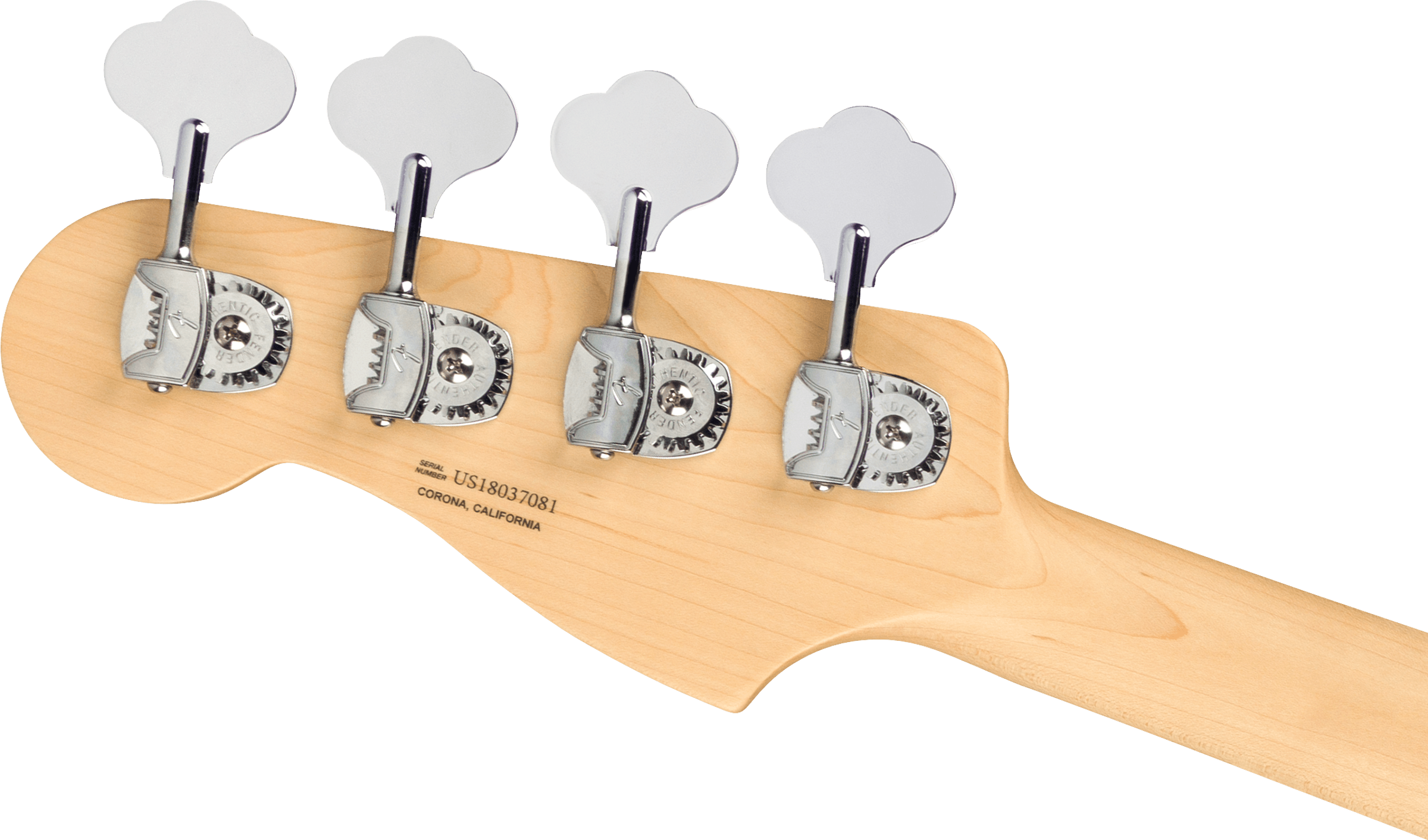 Fender® American Performer Precision Bass®, Maple Fingerboard, Satin Lake Placid Blue