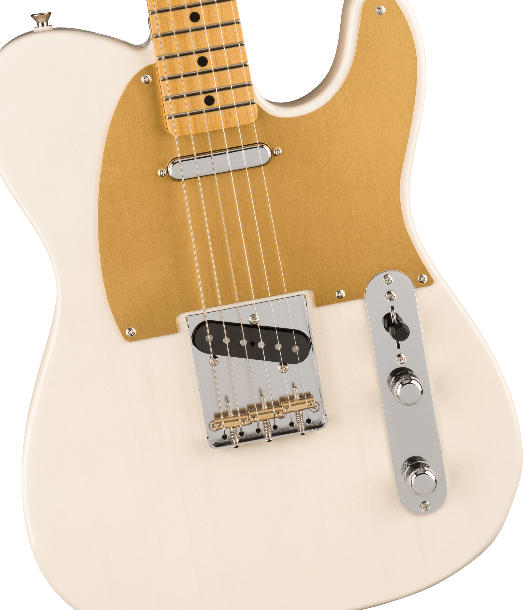 Fender® JV Modified '50s Telecaster®, Maple Fingerboard, White Blonde