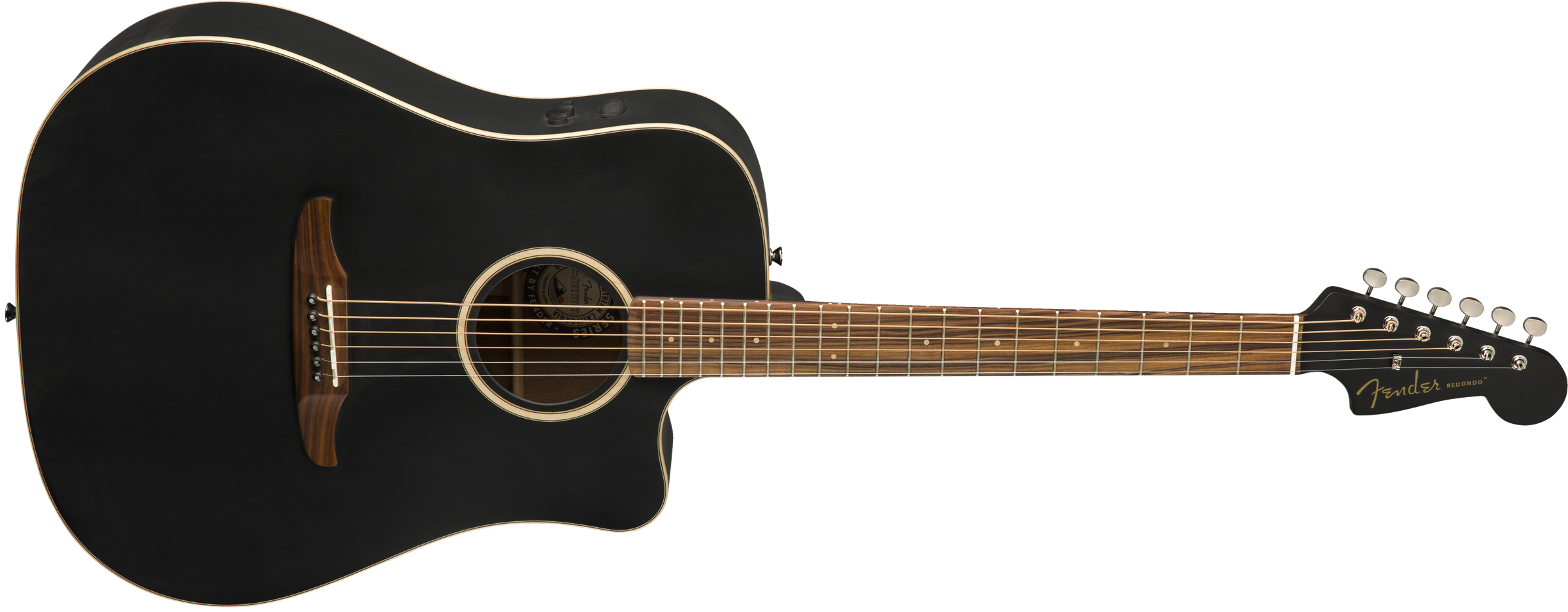 Fender® Redondo Special, Pau Ferro Fingerboard, Matte Black w/bag