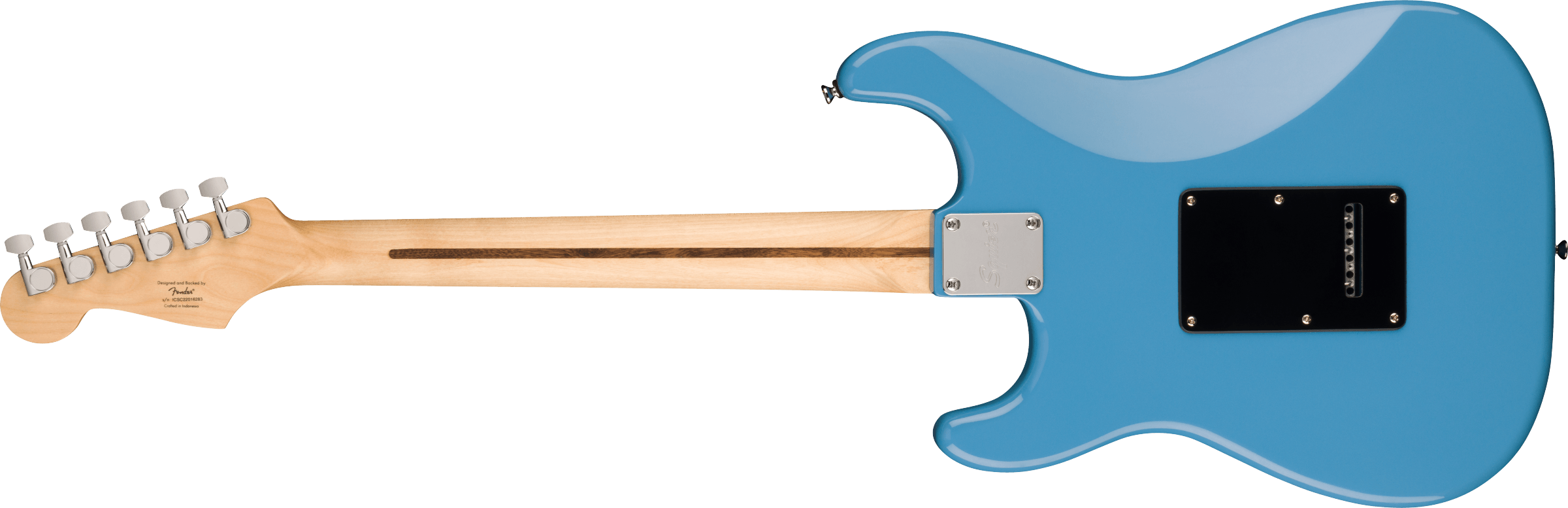 Squier® Sonic® Stratocaster®, Laurel Fingerboard, Black Pickguard, California Blue
