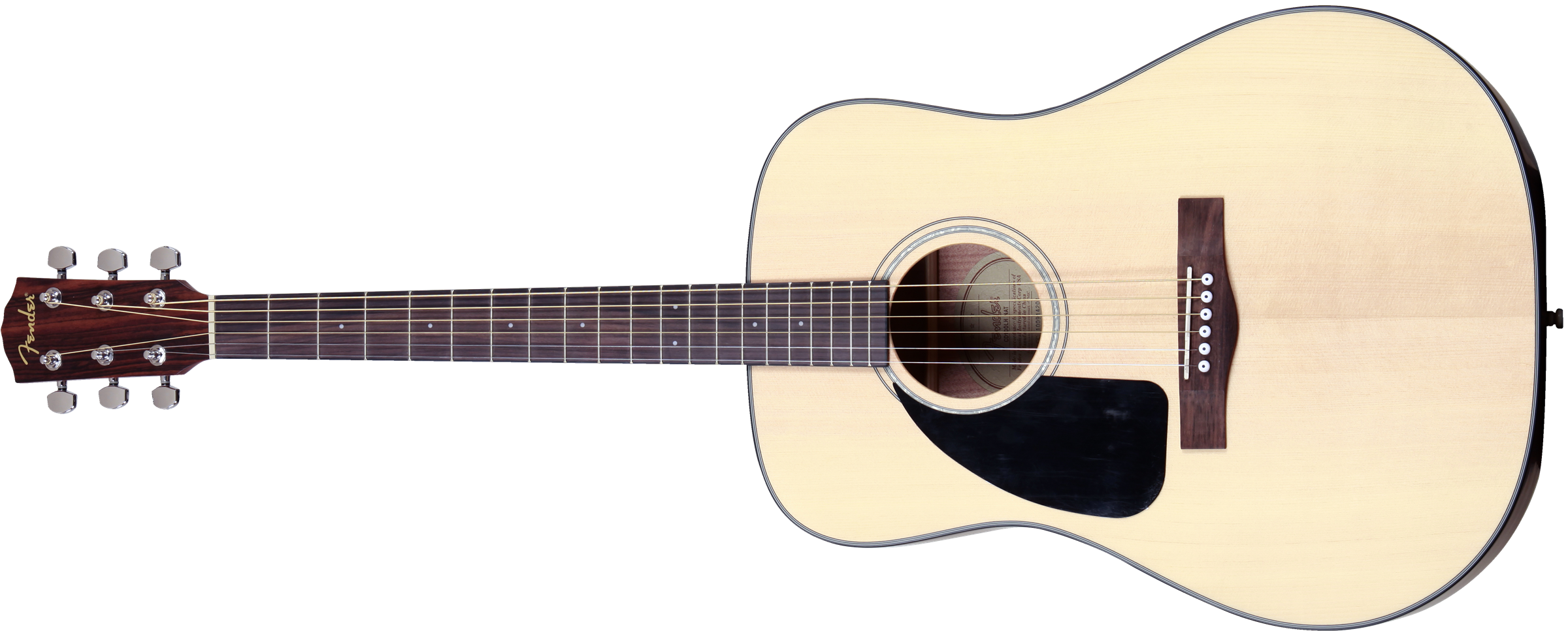 Fender® CD-100LH, Left-Hand, Spruce top, Mahog’ Back/Sides, Satin Finish, Natural