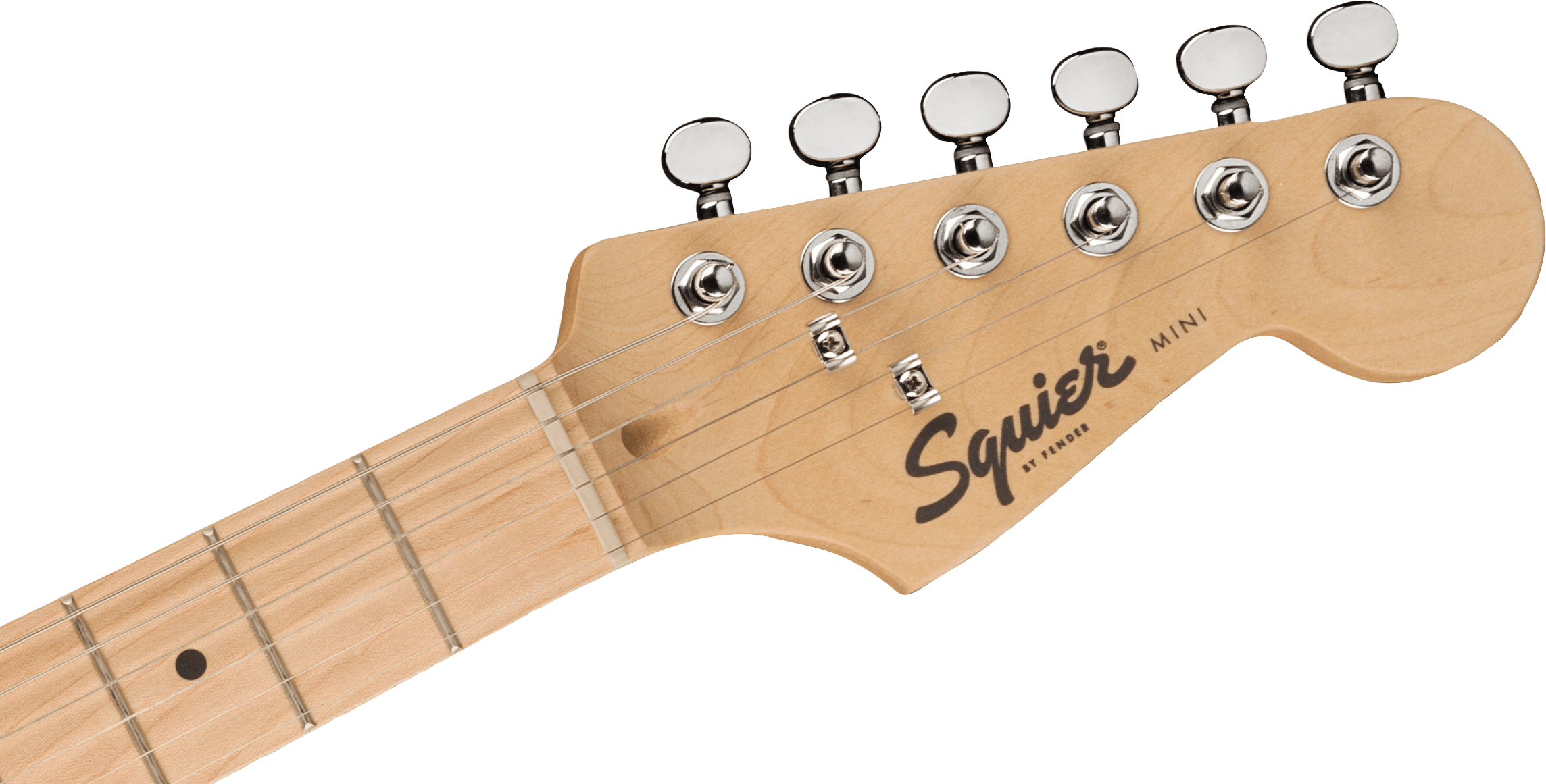 Squier® FSR Mini Jazzmaster® HH, Maple Fingerboard, Tortoiseshell Pickguard, Black