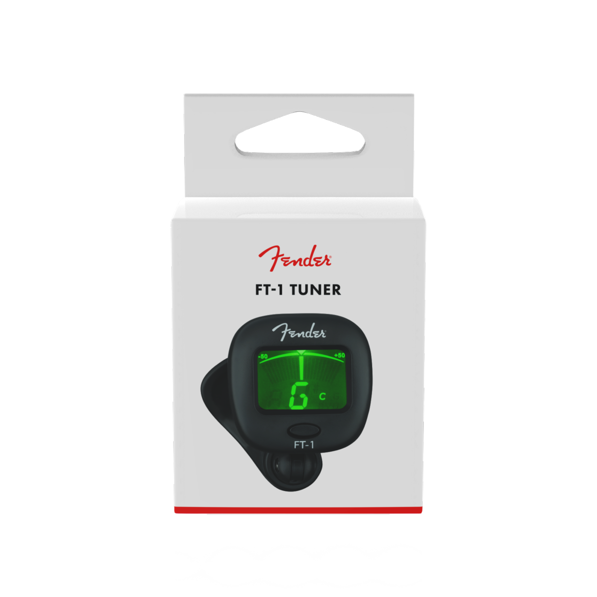Fender® FT-1 Pro Clip-On Tuner, Black