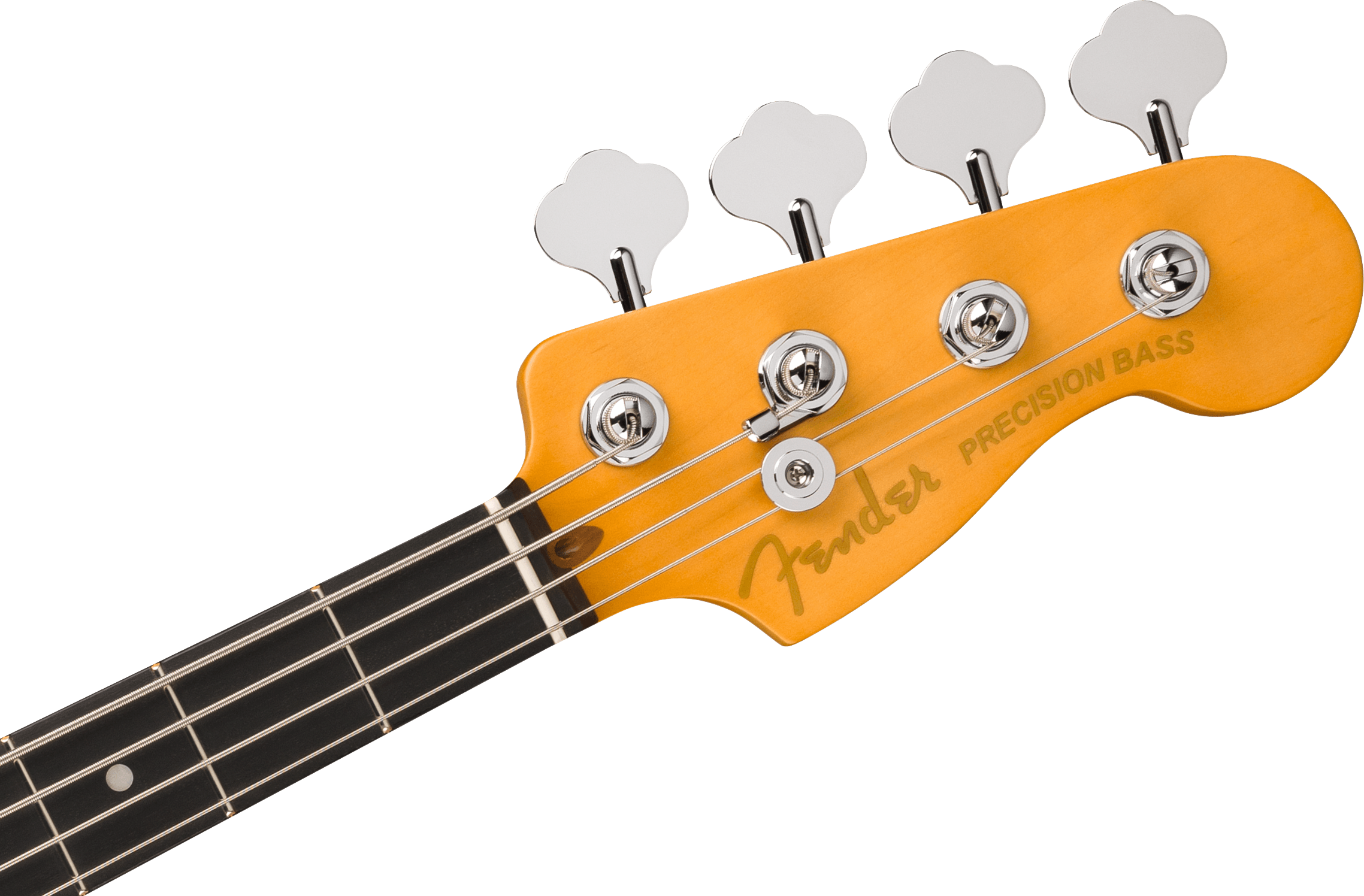 Fender® American Ultra II Precision Bass®, Ebony Fingerboard, Texas Tea