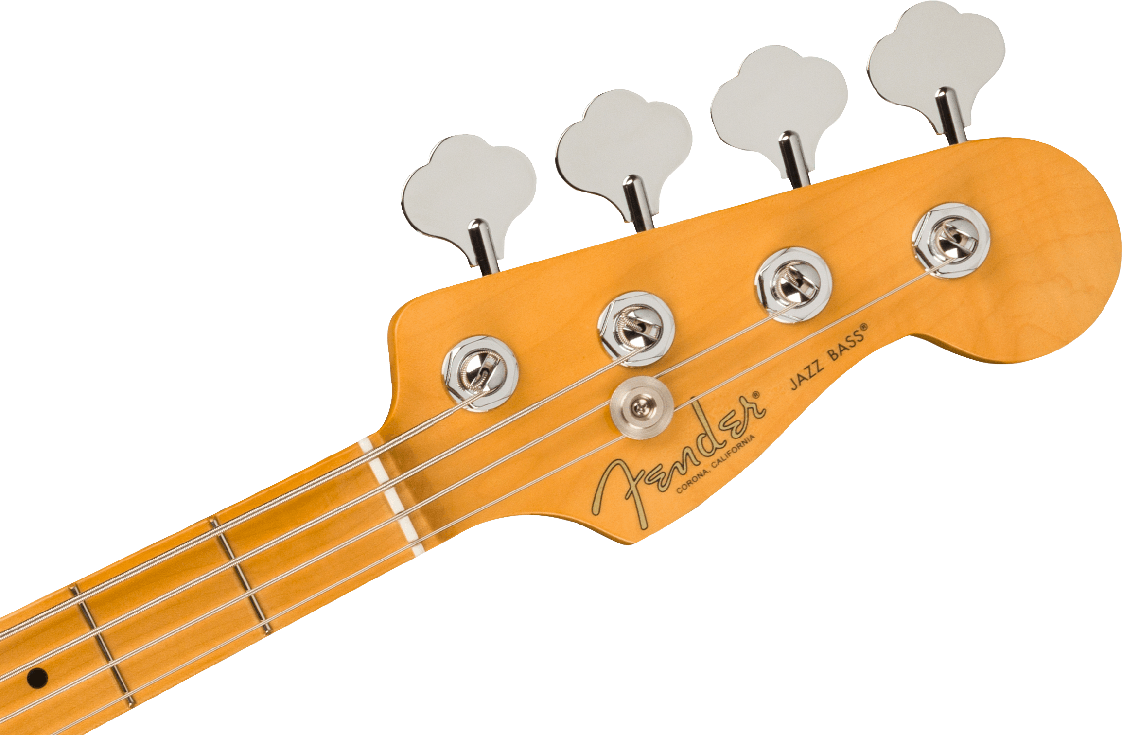 Fender® American Professional II Jazz Bass®, Maple Fingerboard, Olympic White