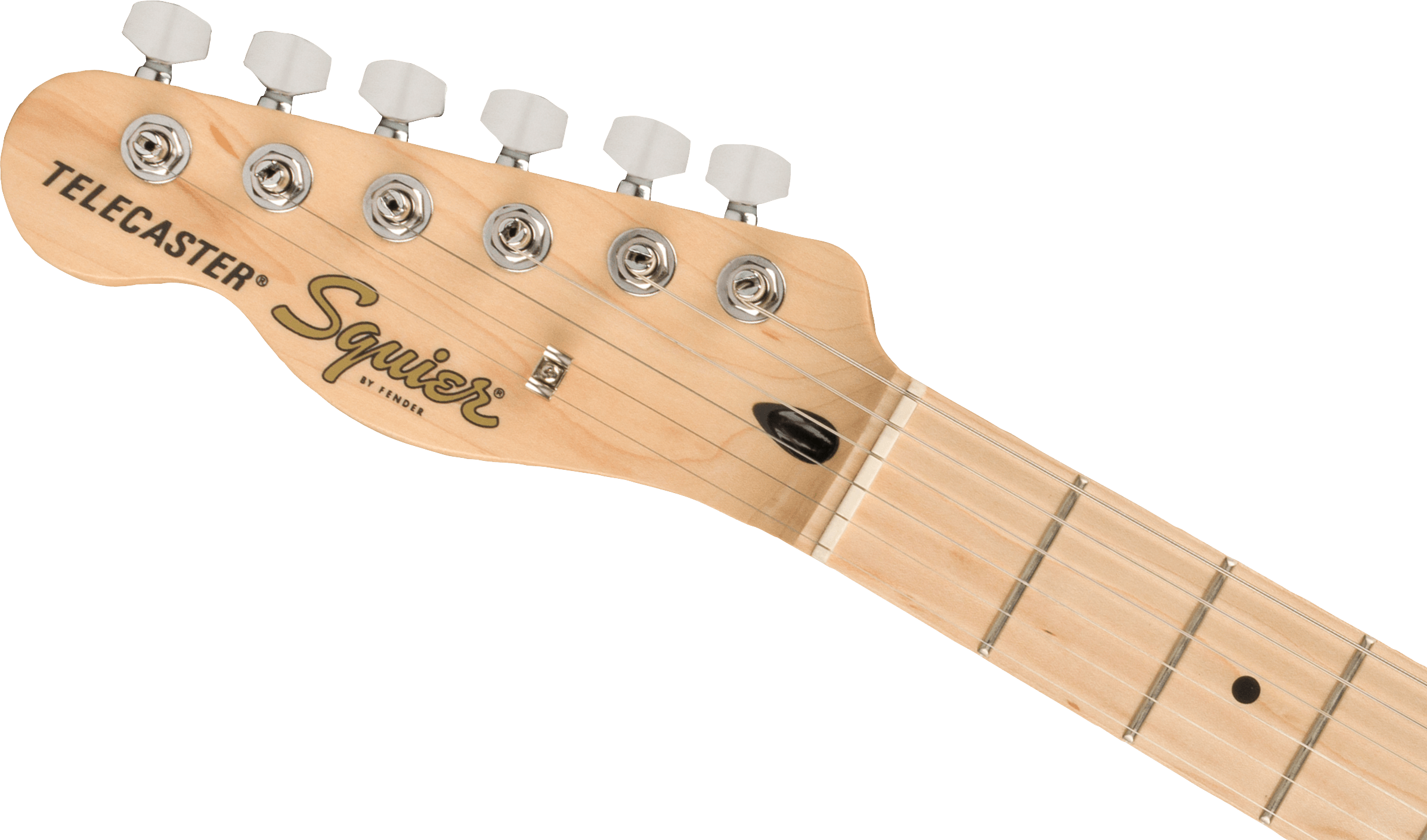 Squier® Affinity Series® Telecaster® Left-Handed, Maple Fingerboard, Black Pickguard, Butterscotch Blonde