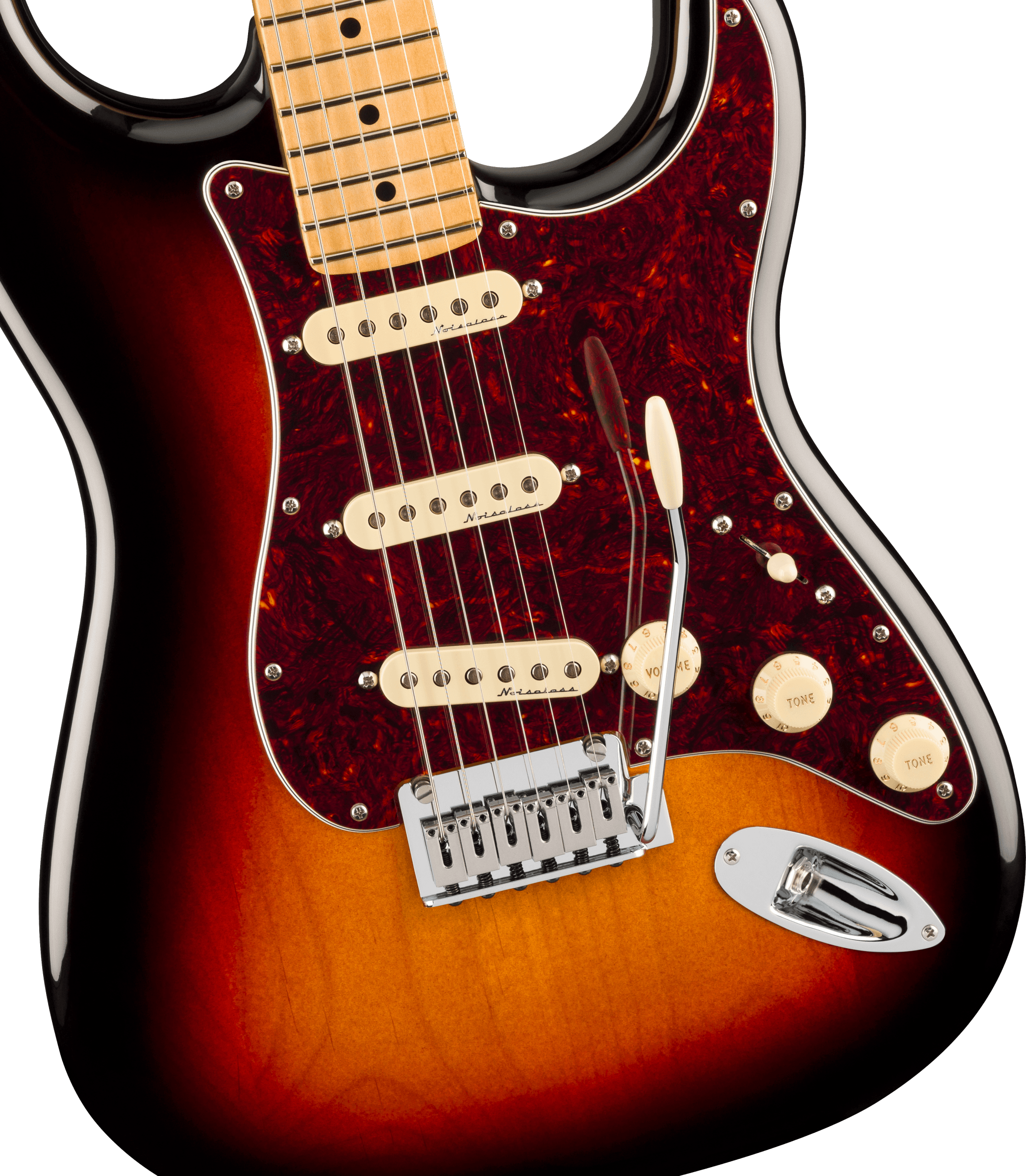Fender® Player II Modified Stratocaster®, Maple Fingerboard, 3 Tone Sunburst