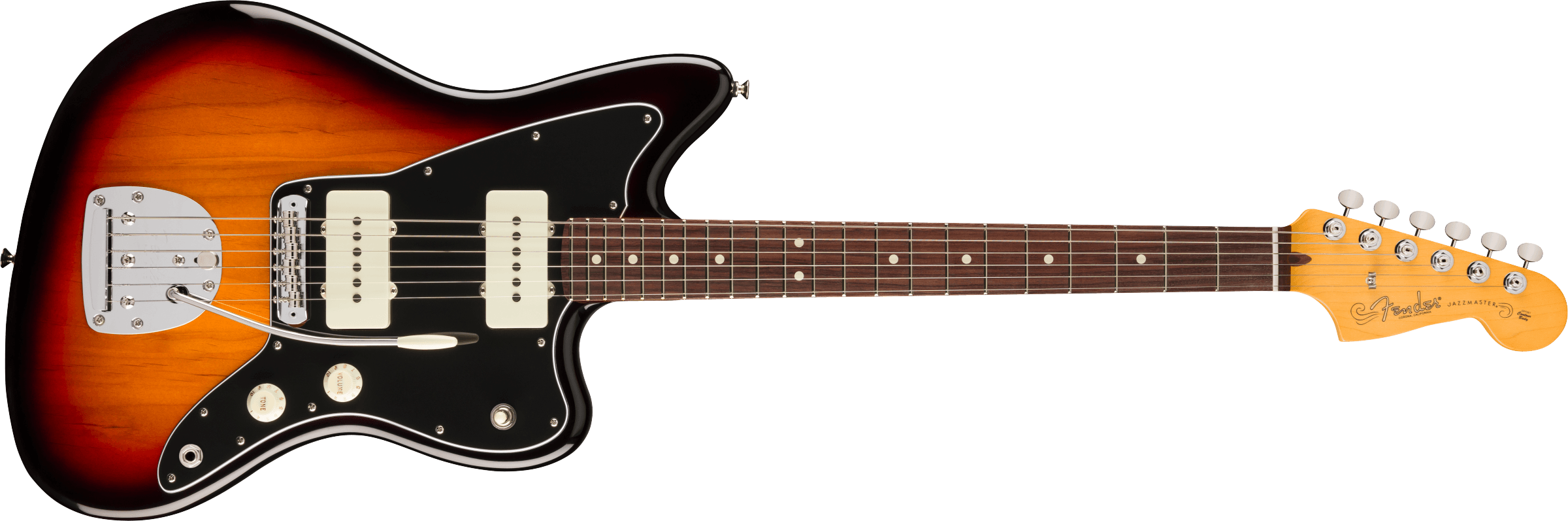 Fender® American Professional Classic Jazzmaster®, Rosewood Fingerboard, 3-Color Sunburst