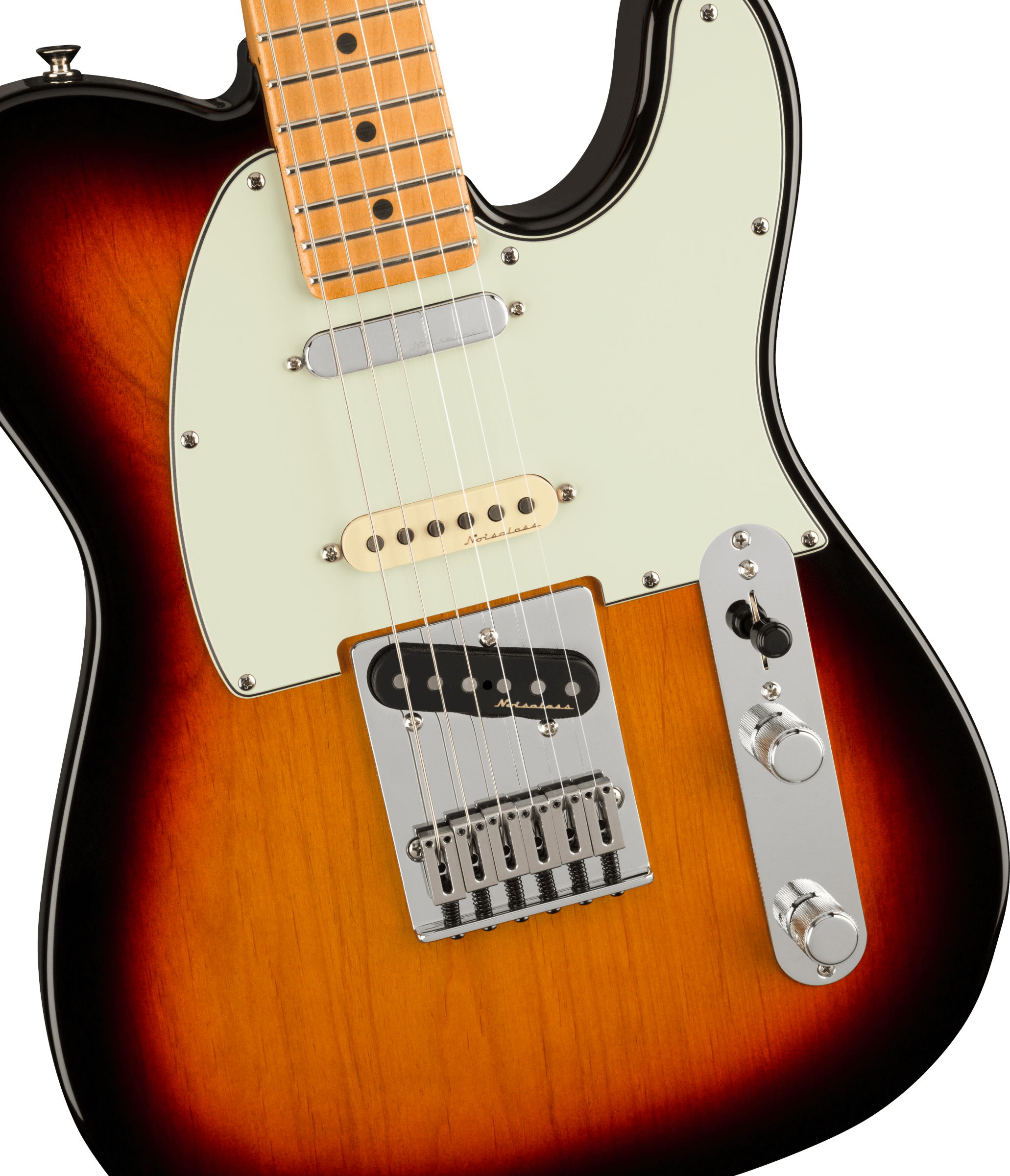 Fender® Player Plus Nashville Telecaster®, Maple Fingerboard, 3-Color Sunburst