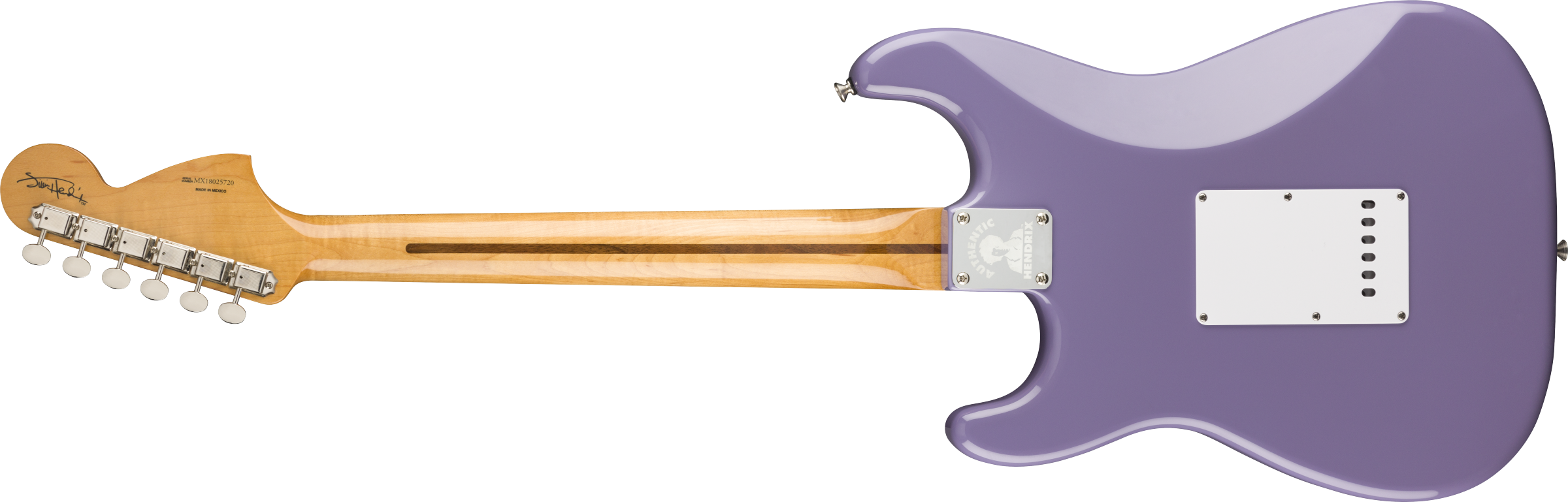 Fender® Jimi Hendrix Stratocaster®, Maple Fingerboard, Ultra Violet