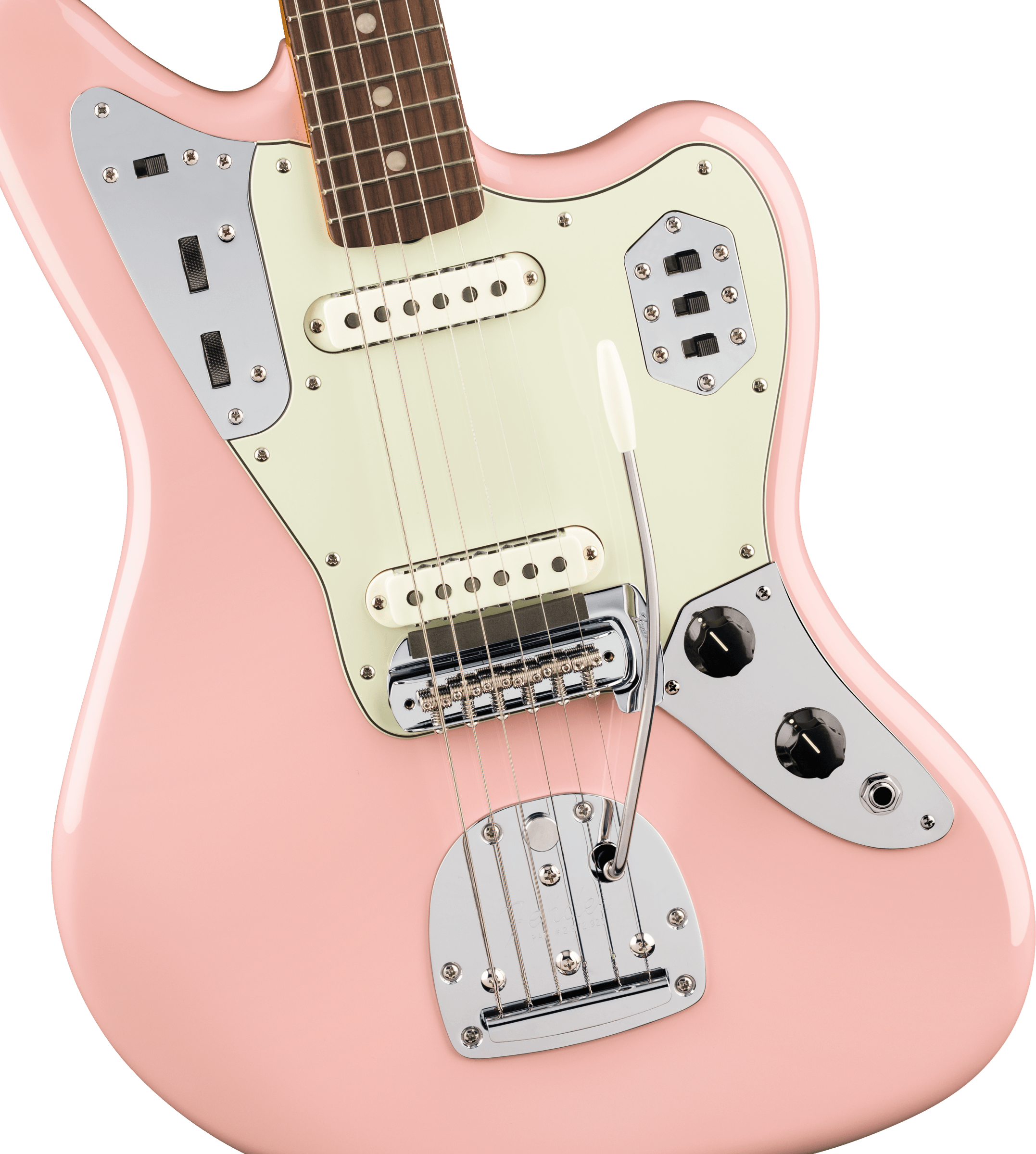 Fender® Vintera® III Mid '60s Jaguar®, Rosewood Fingerboard, Shell Pink