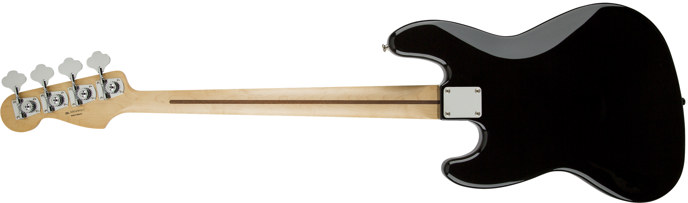 Fender® Standard Jazz Bass®, Maple Fingerboard, Black
