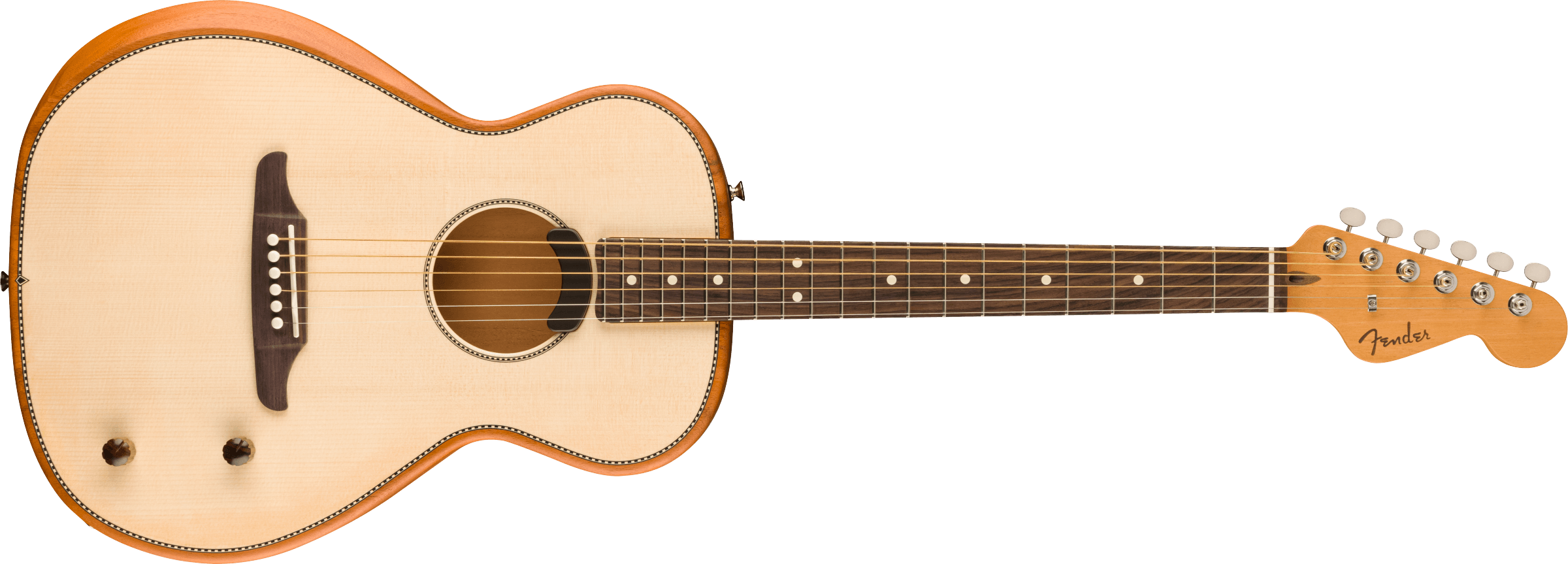 Fender® Highway Series™ Parlor, Rosewood Fingerboard, Natural