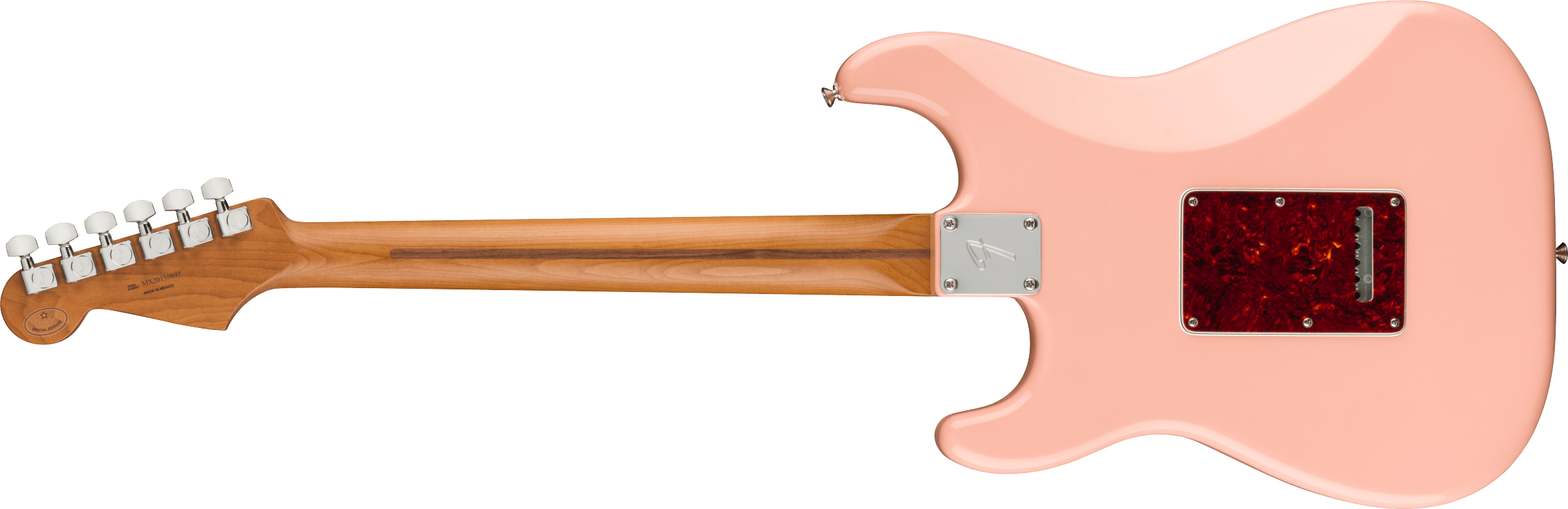 Fender® Limited Edition Player Stratocaster® HSS, Roasted Neck, Shell Pink