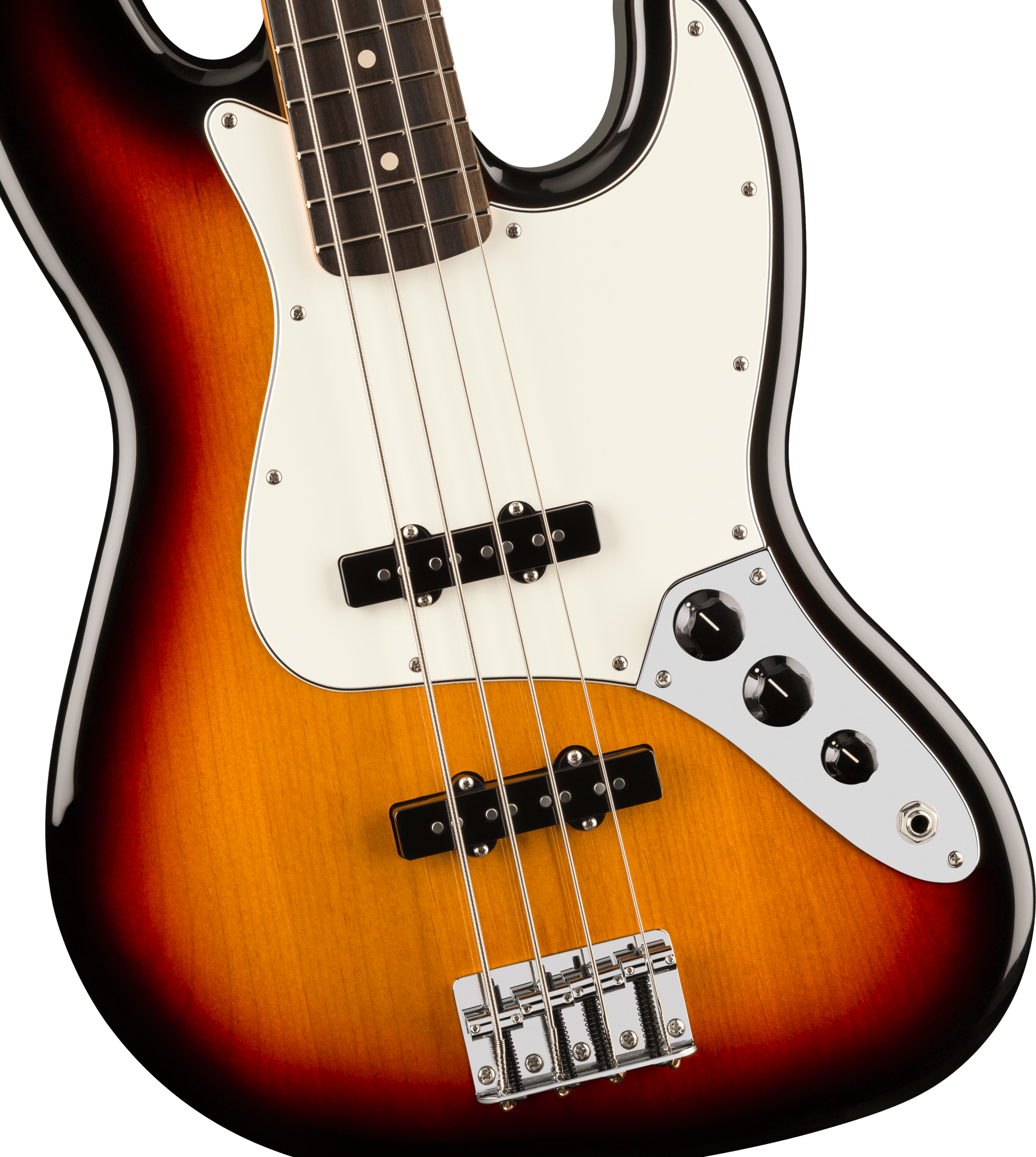Fender® Player II Jazz Bass®, Rosewood Fingerboard, 3-Color Sunburst