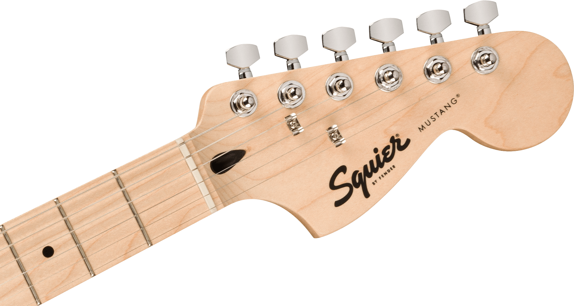 Squier® Squier Sonic® Mustang®, Maple Fingerboard, White Pickguard, Torino Red
