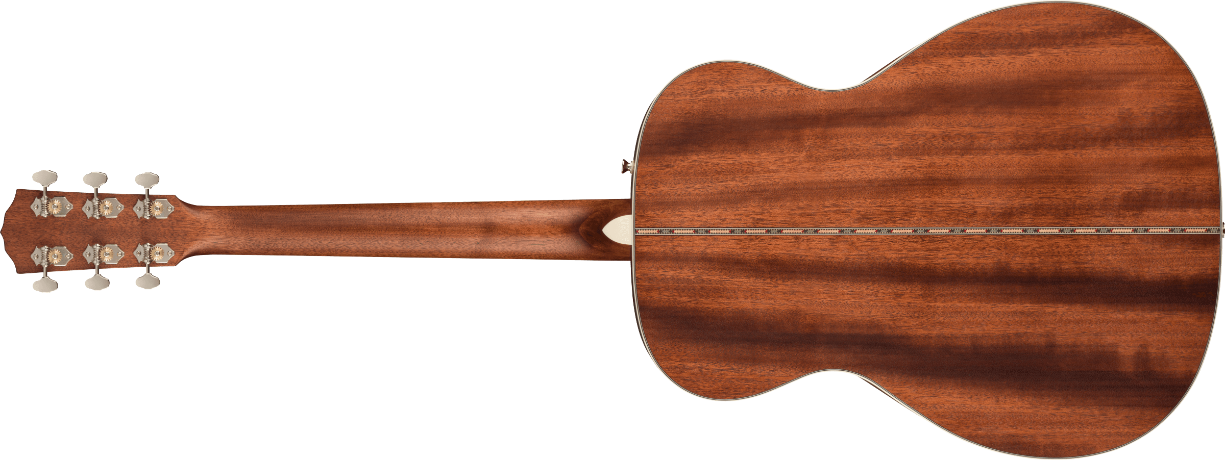 Fender® PO-220E Orchestra, All Mahogany, Ovangkol Fingerboard, Aged Cognac Burst