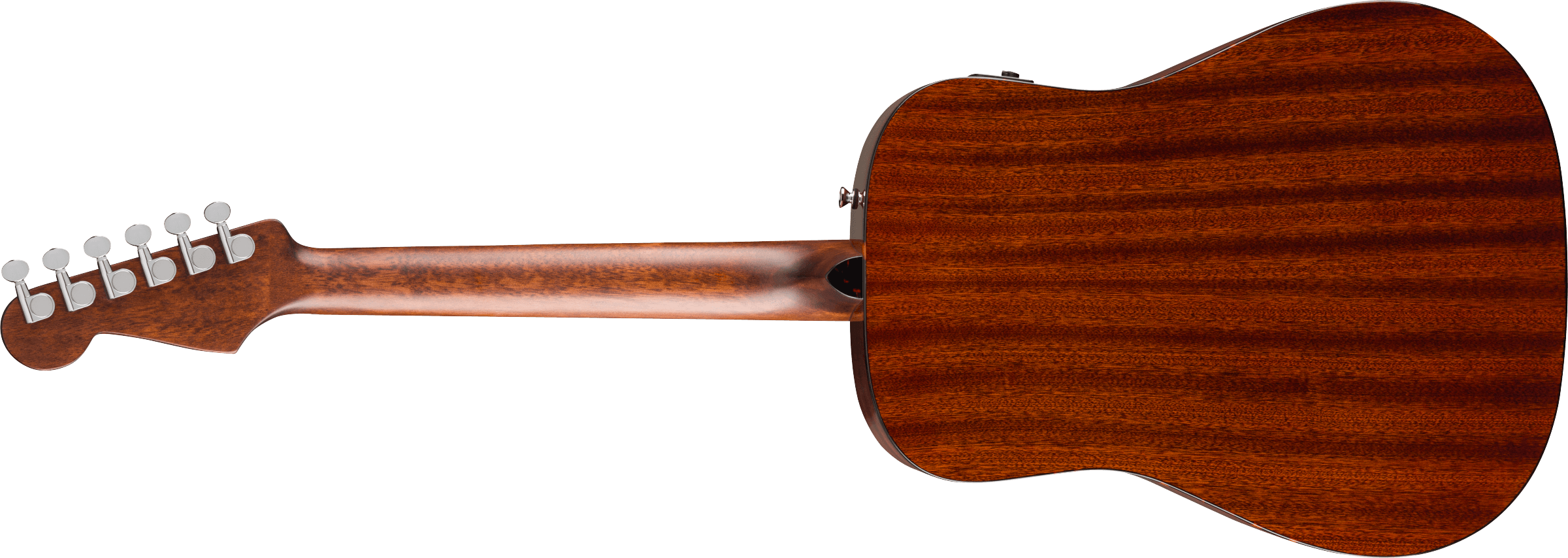 Fender® California Deluxe Redondo™ Jr. E Mahogany, Walnut Fingerboard, Natural