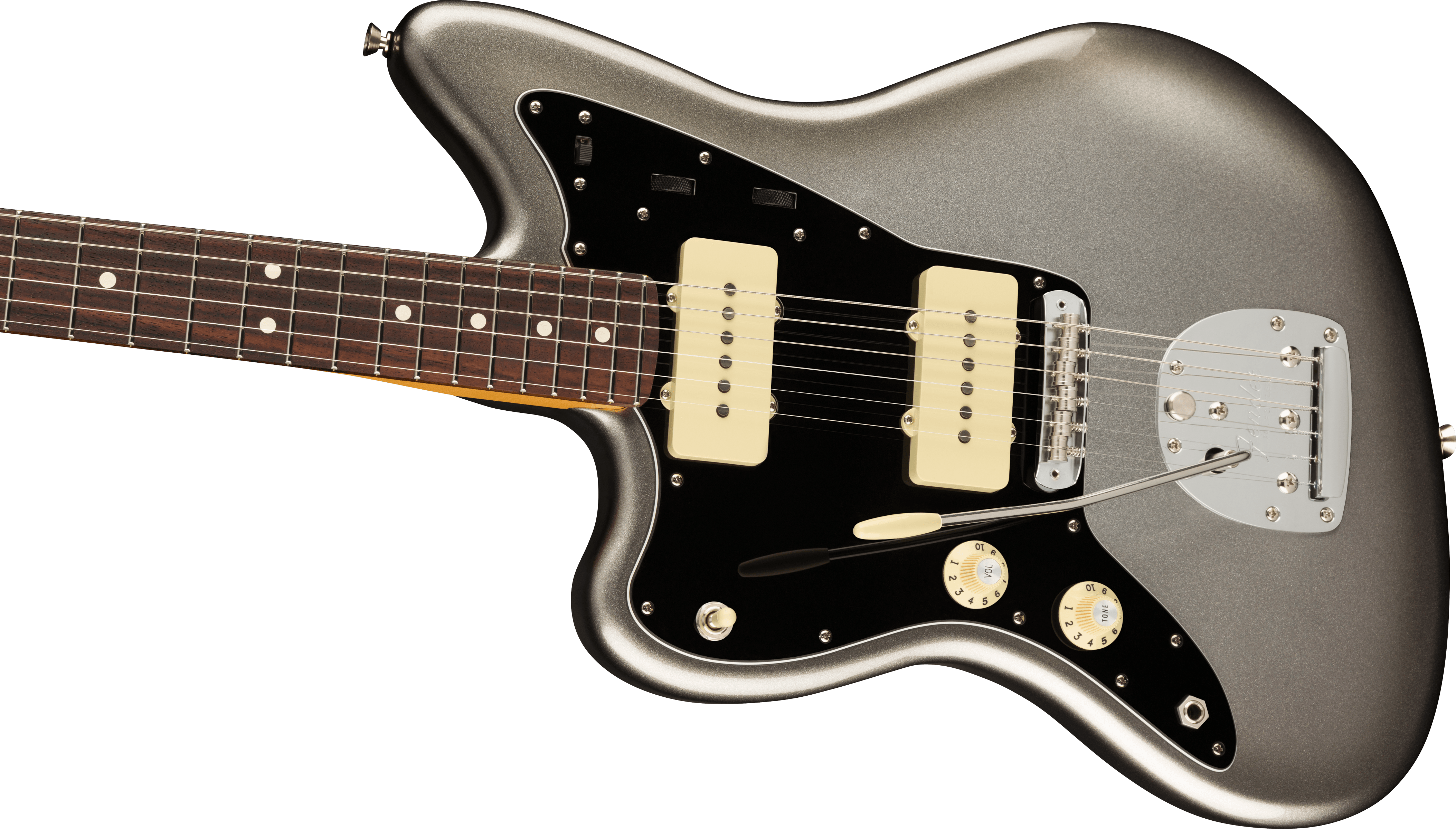 Fender® American Professional II Jazzmaster® Left-Hand, Rosewood Fingerboard, Mercury