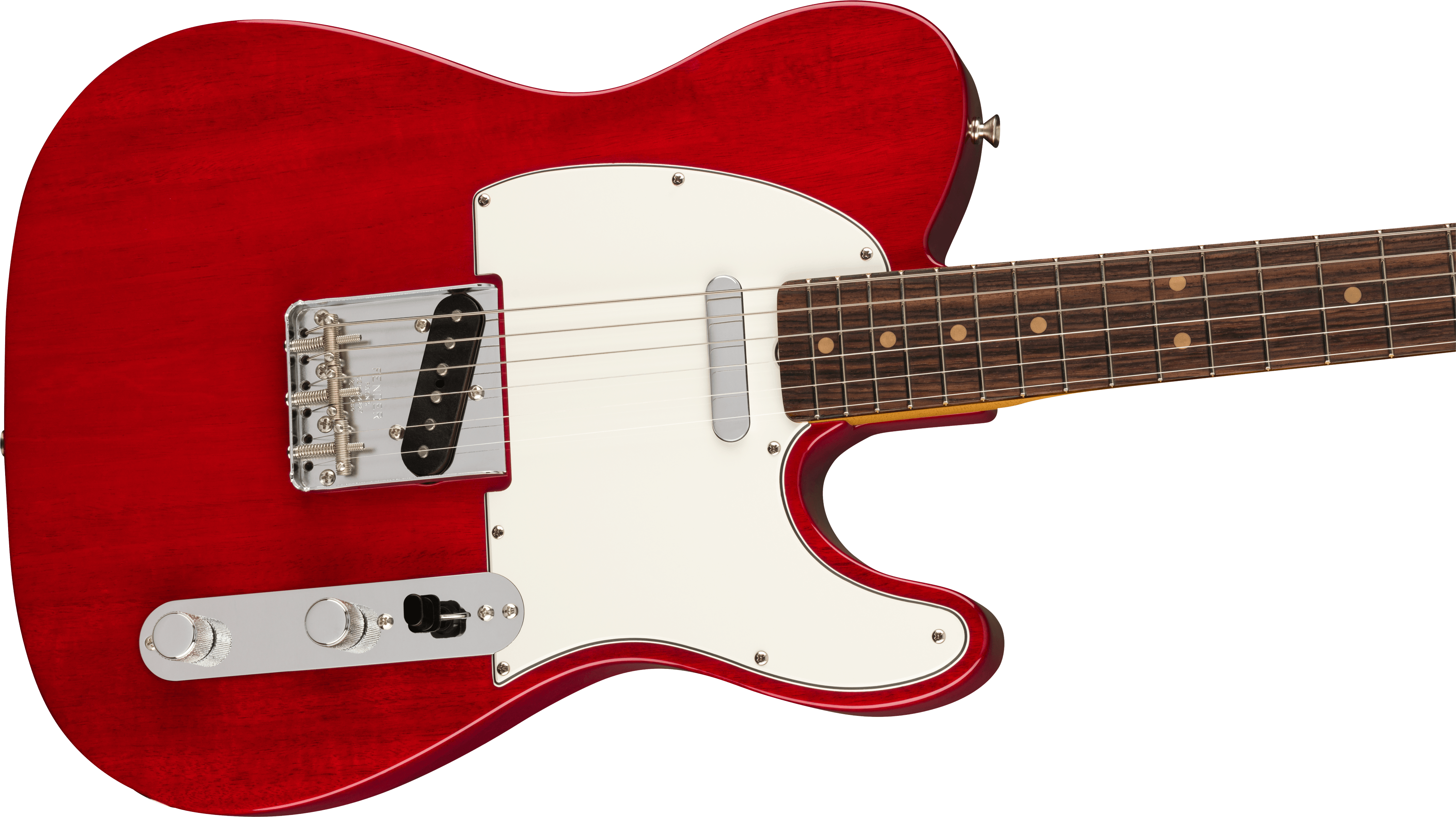 Fender® American Vintage II 1963 Telecaster®, Rosewood Fingerboard, Crimson Red Transparent
