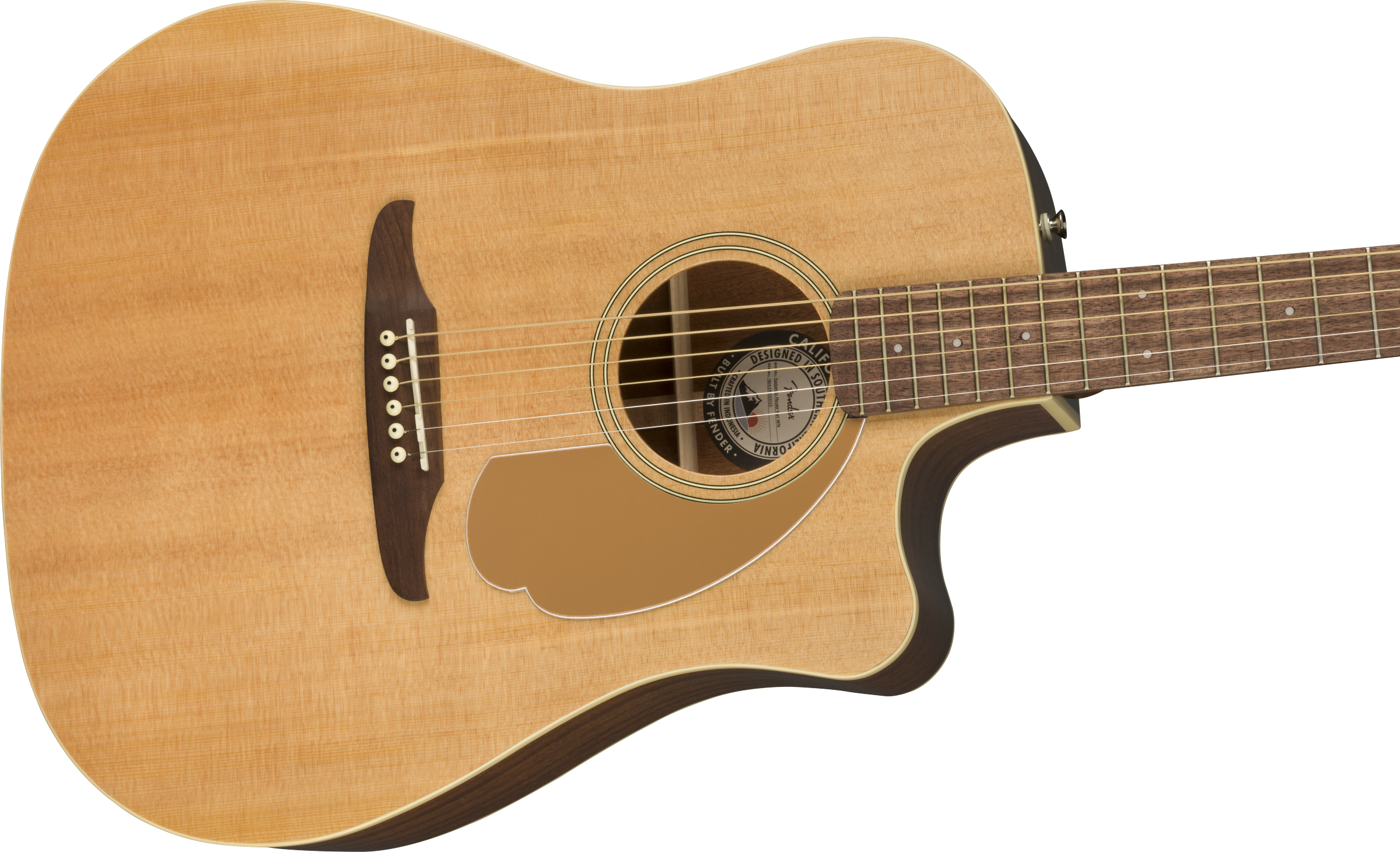 Fender® Redondo Player, Walnut Fingerboard, Natural