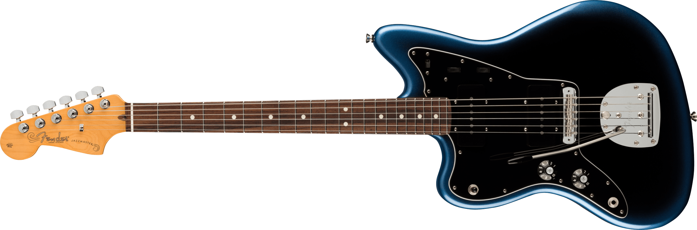 Fender® American Professional II Jazzmaster® Left-Hand, Rosewood Fingerboard, Dark Night