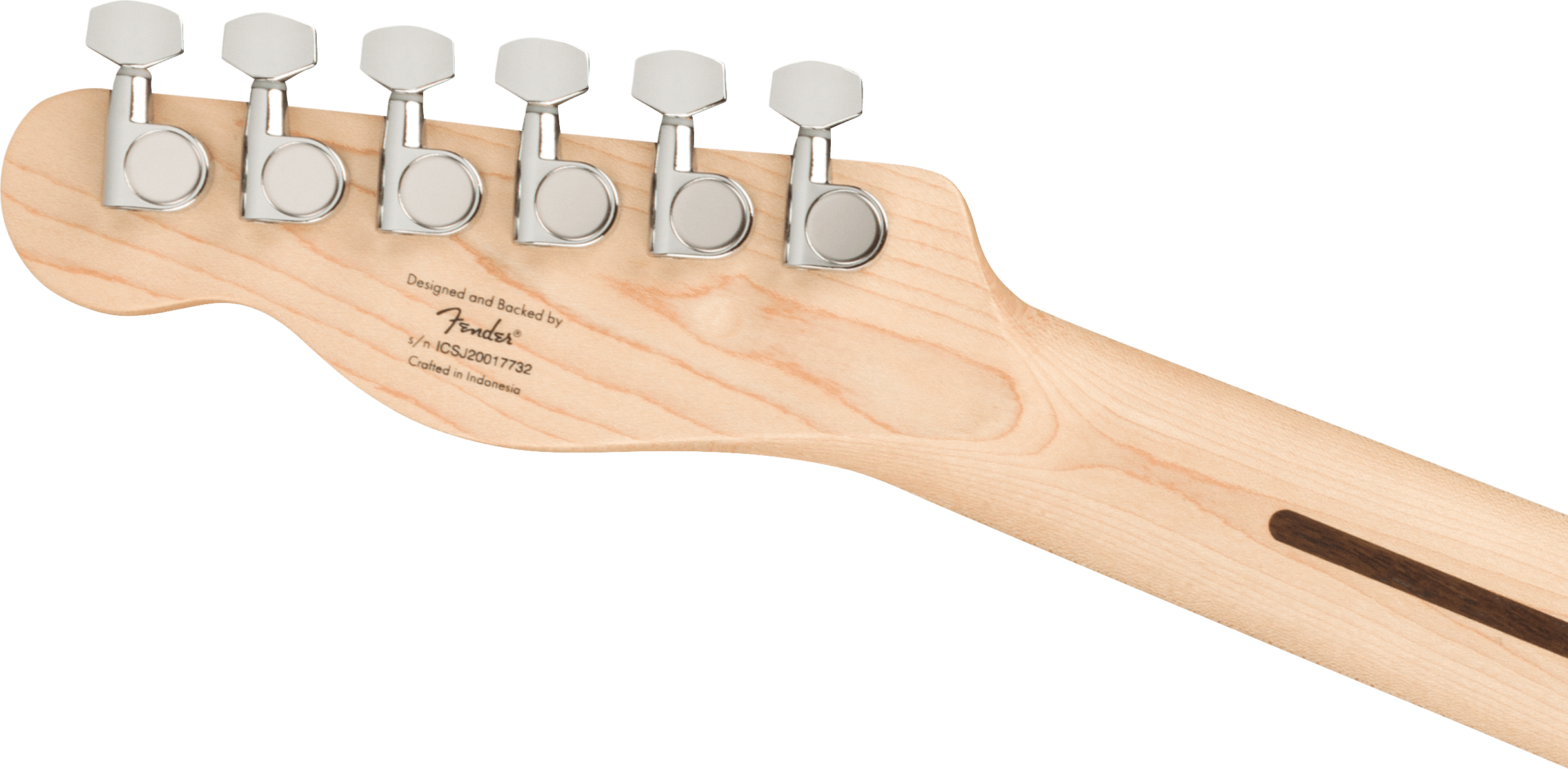 Squier® Affinity Series™ Telecaster®, Maple Fingerboard, Black Pickguard, 3-Color Sunburst