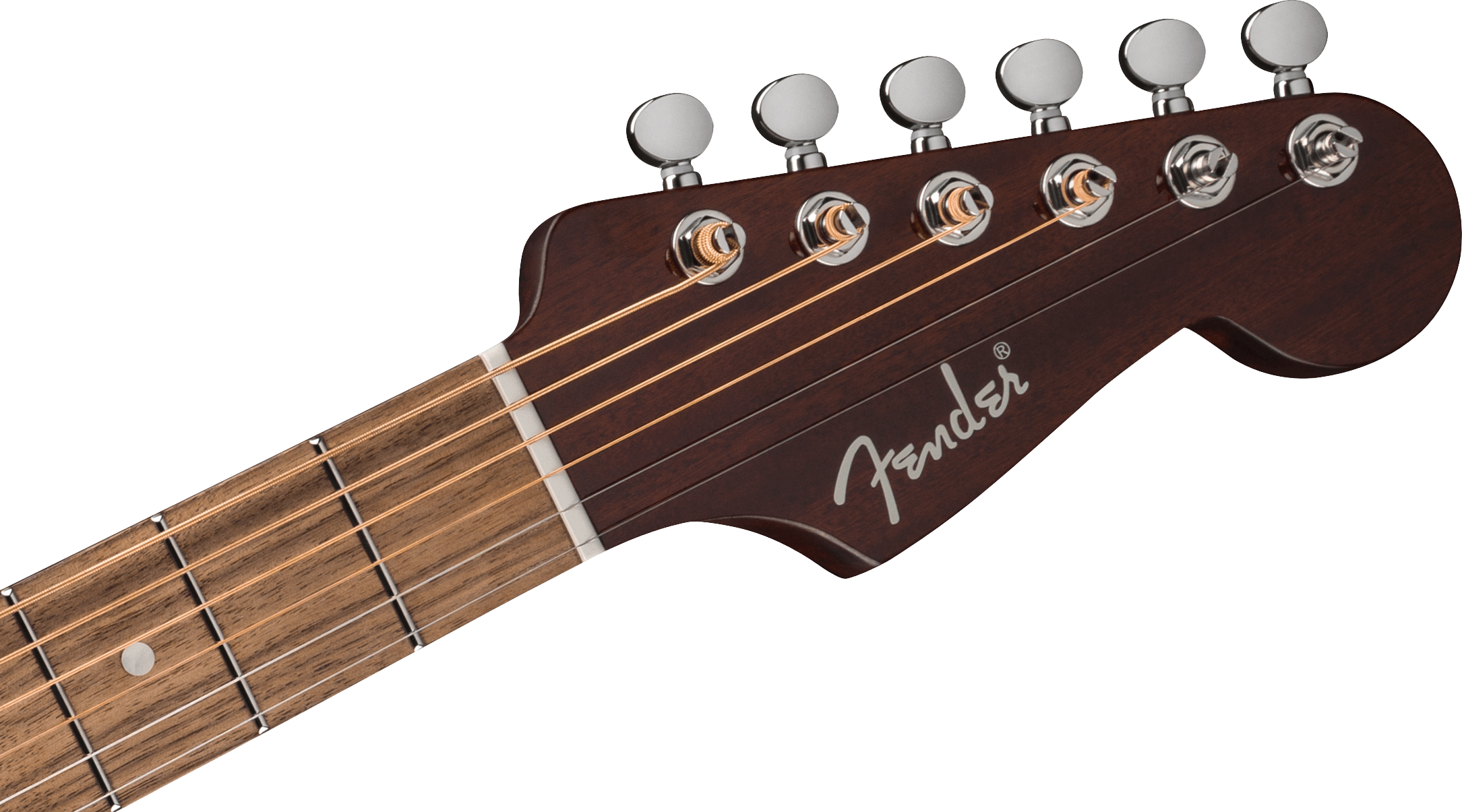 Fender® California Deluxe Redondo™ Jr. E, Walnut Fingerboard, Honey Sunburst