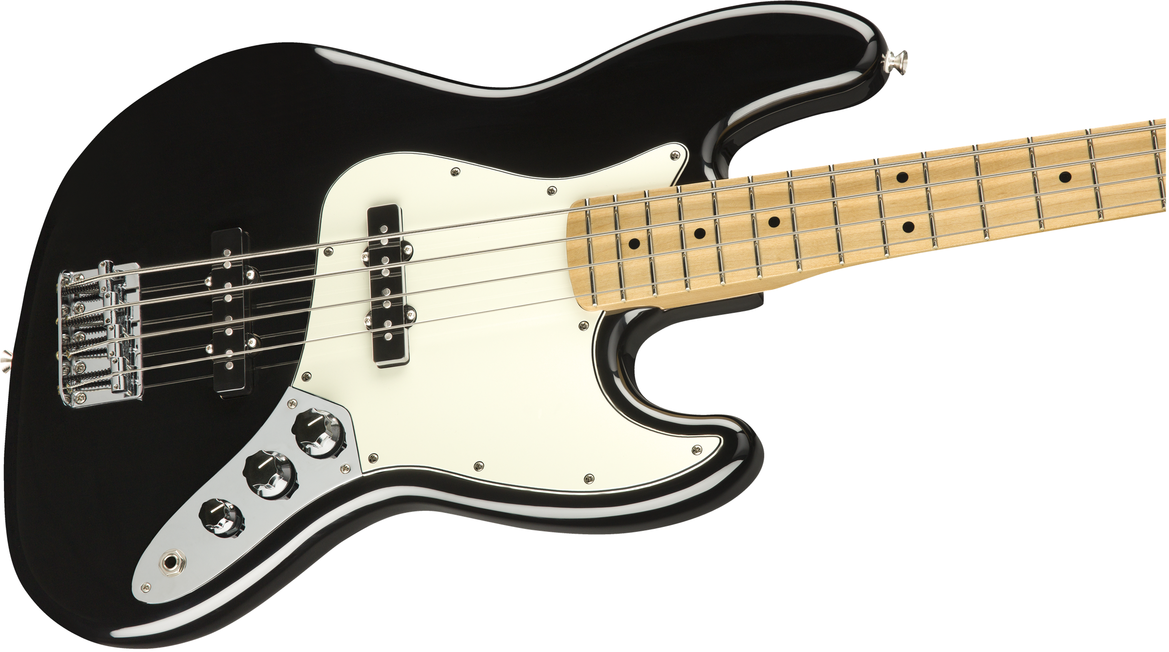 Fender® Player Jazz Bass®, Maple Fingerboard, Black
