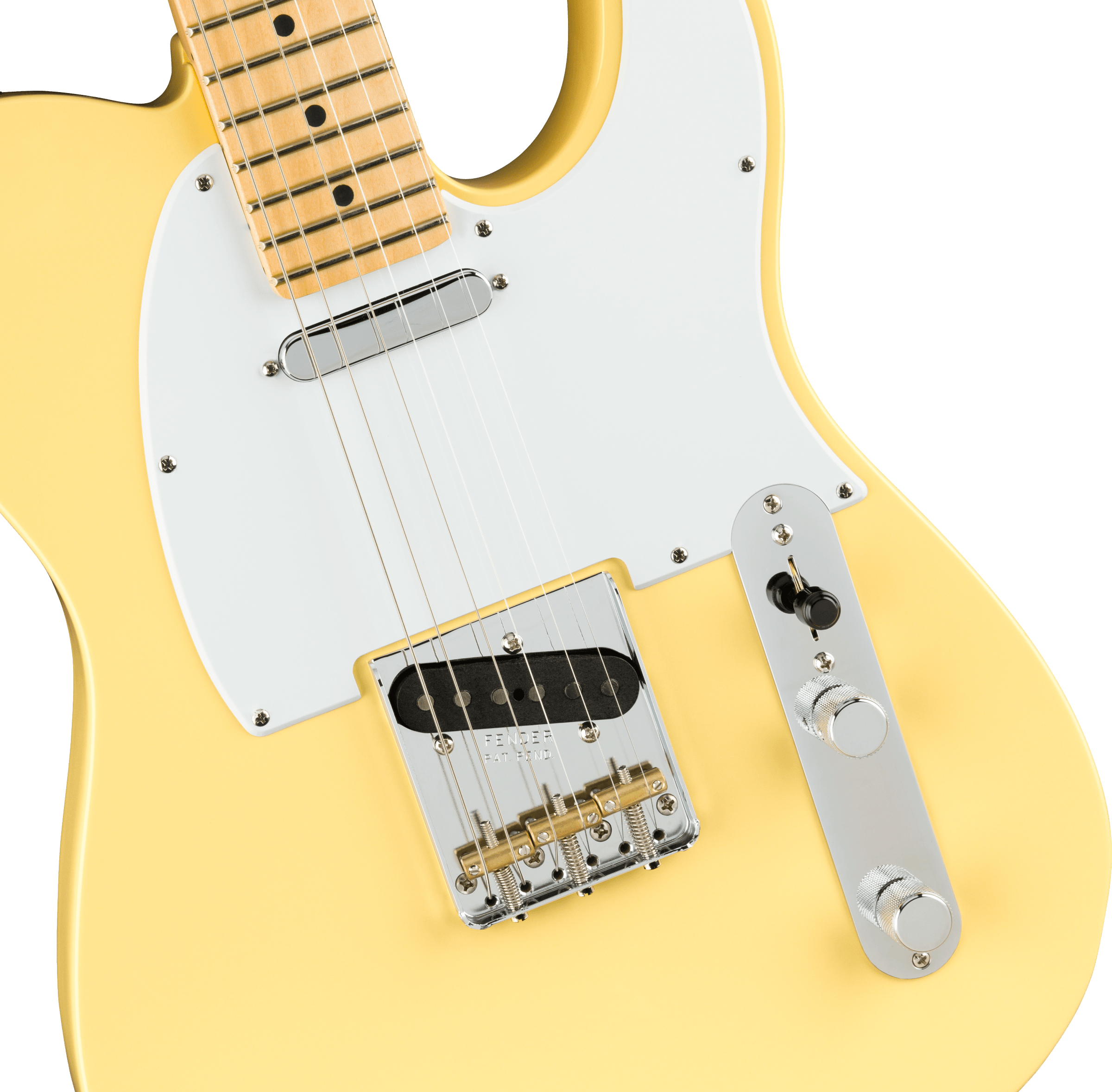 Fender® American Performer Telecaster®, Maple Fingerboard, Vintage White
