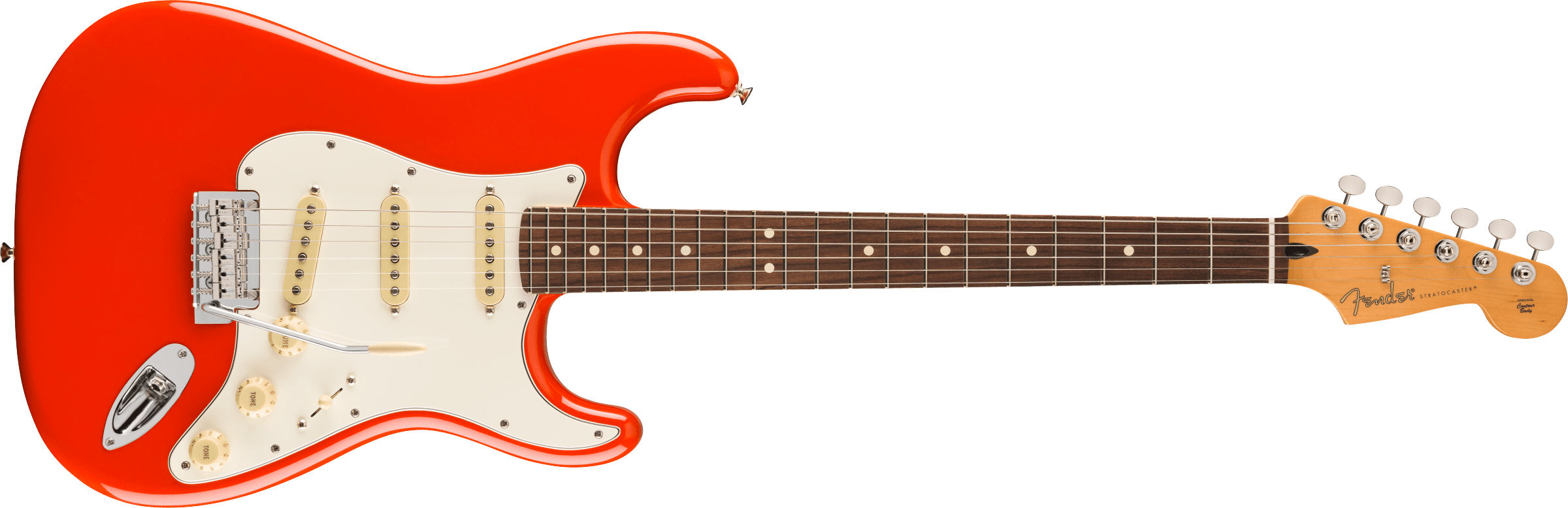 Fender® Player II Stratocaster®, Rosewood Fingerboard, Coral Red
