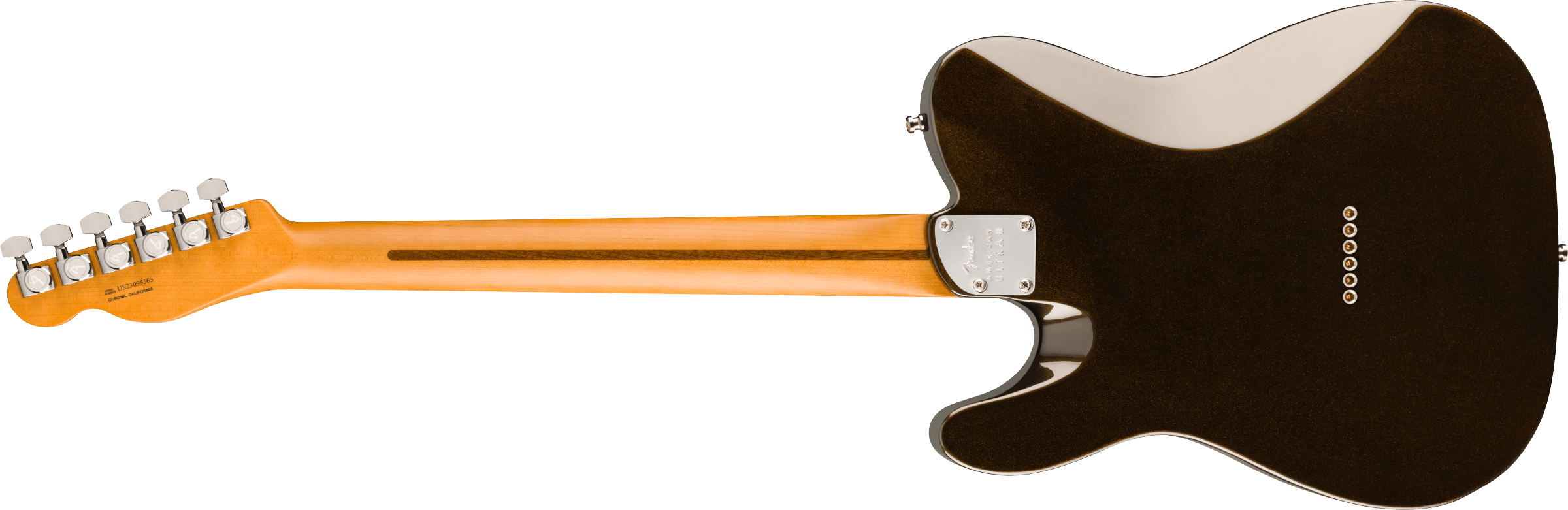 Fender® American Ultra II Telecaster®, Ebony Fingerboard, Texas Tea