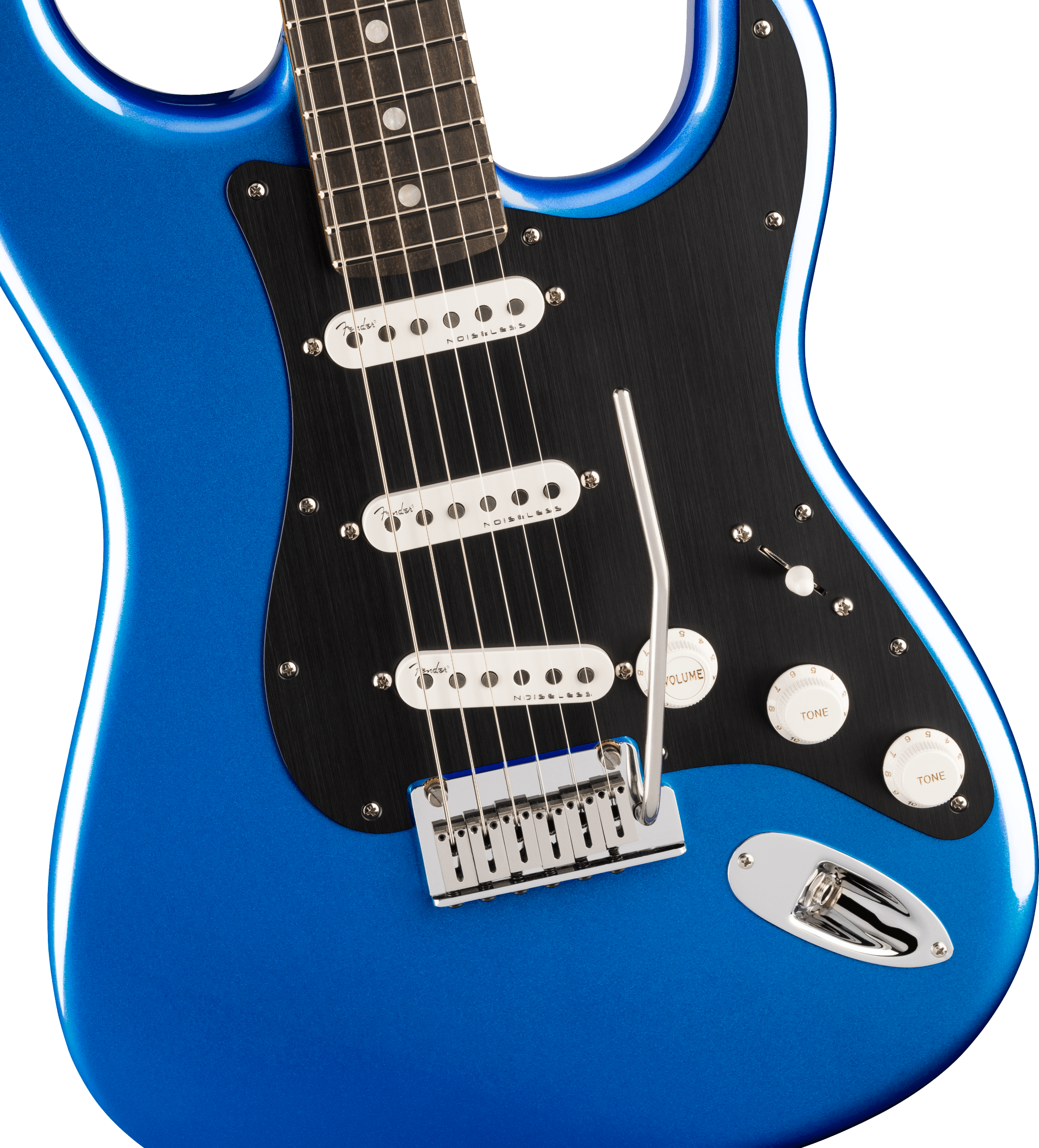 Fender® American Ultra II Stratocaster®, Ebony Fingerboard, Noble Blue
